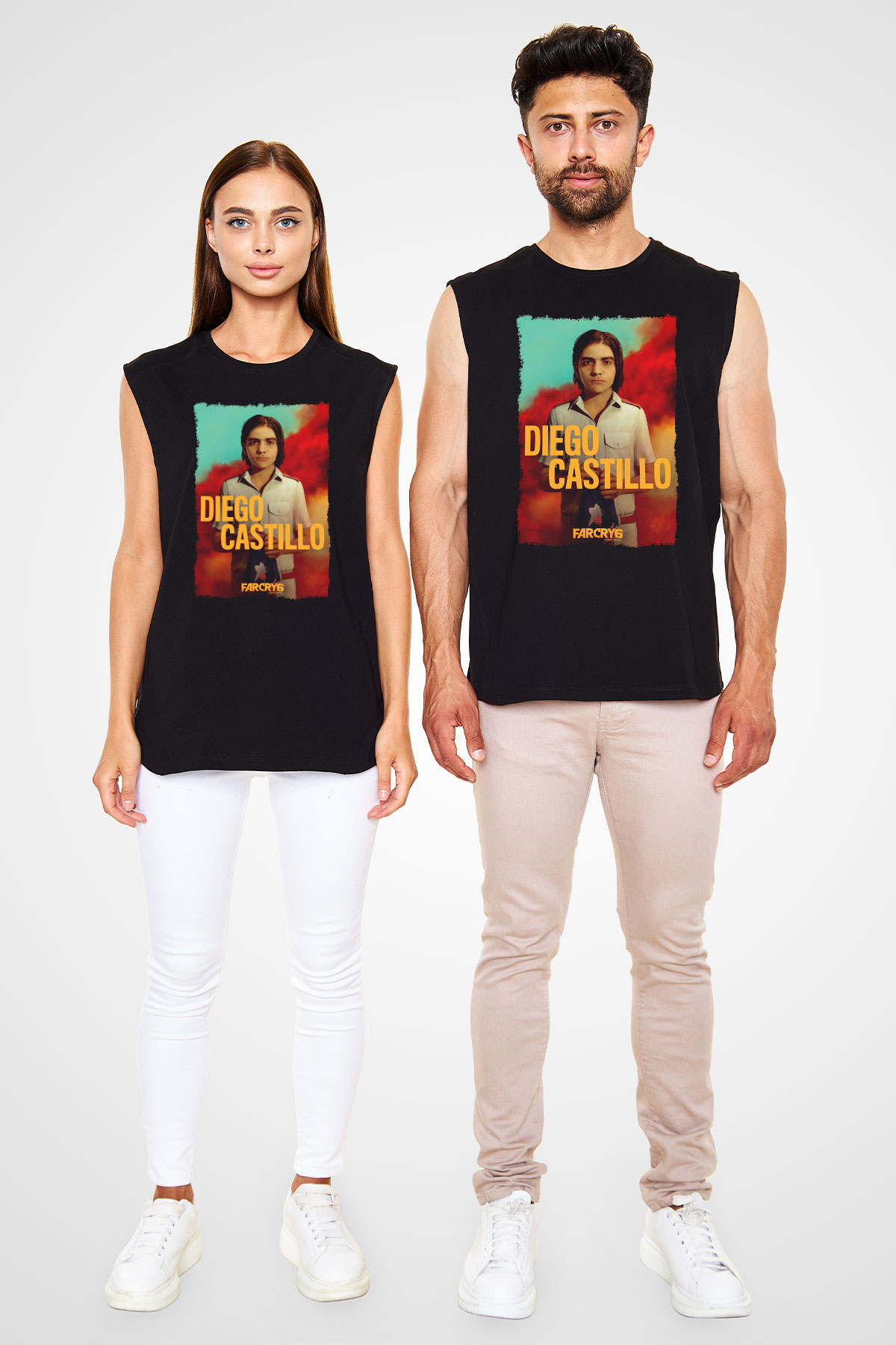 Far Cry Siyah Unisex Kolsuz Tişört