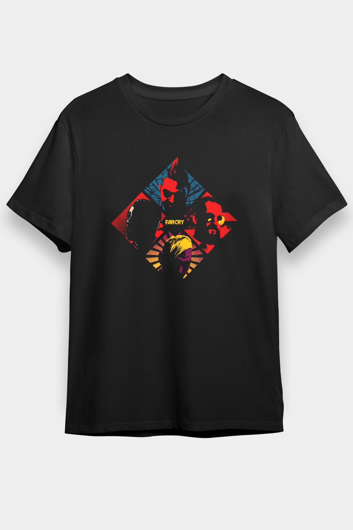 Far Cry Siyah Unisex Tişört T-Shirt