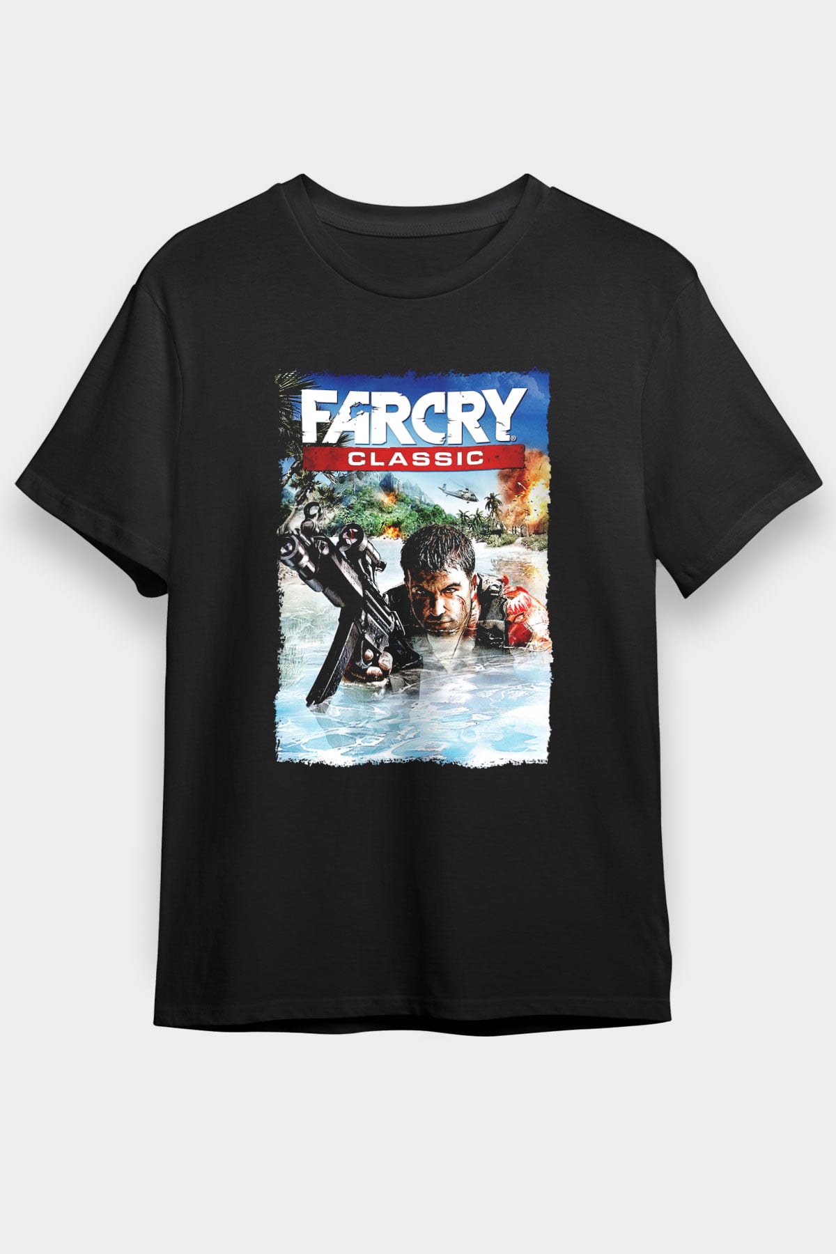 Far Cry Siyah Unisex Tişört T-Shirt