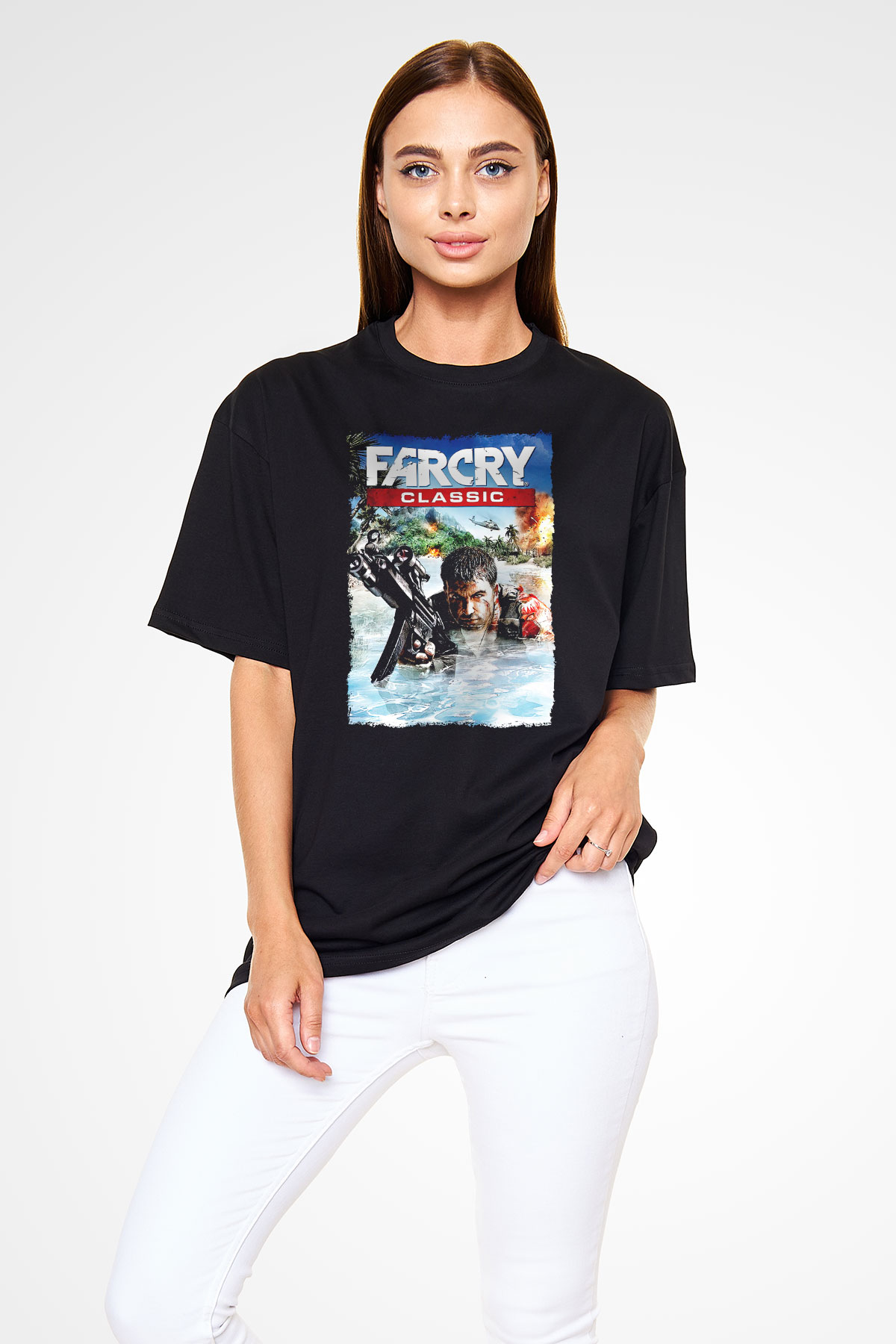 Far Cry Siyah Unisex Tişört T-Shirt