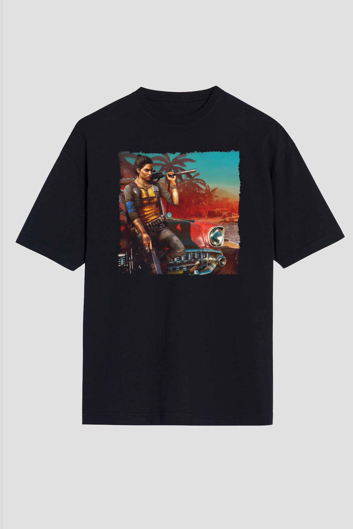 Far Cry Siyah Unisex Tişört T-Shirt