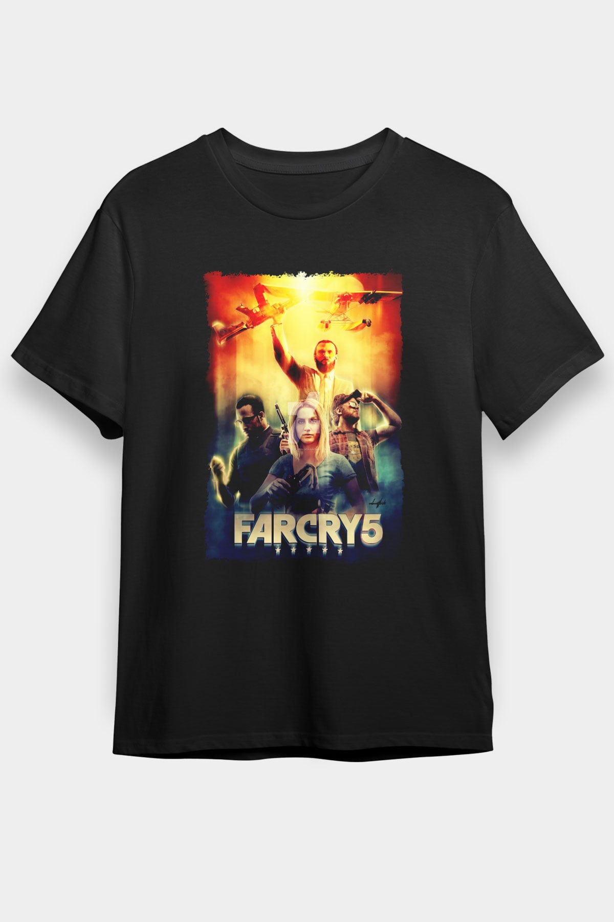 Far Cry Siyah Unisex Tişört T-Shirt