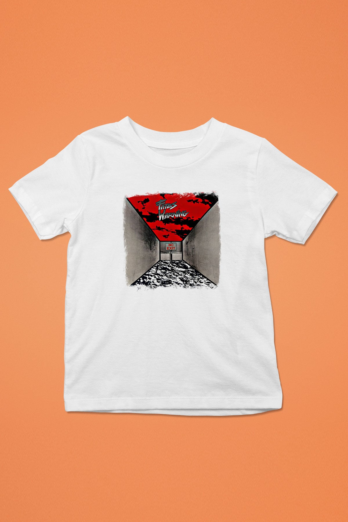 Fates Warning Baskılı Unisex Beyaz Çocuk Tişört