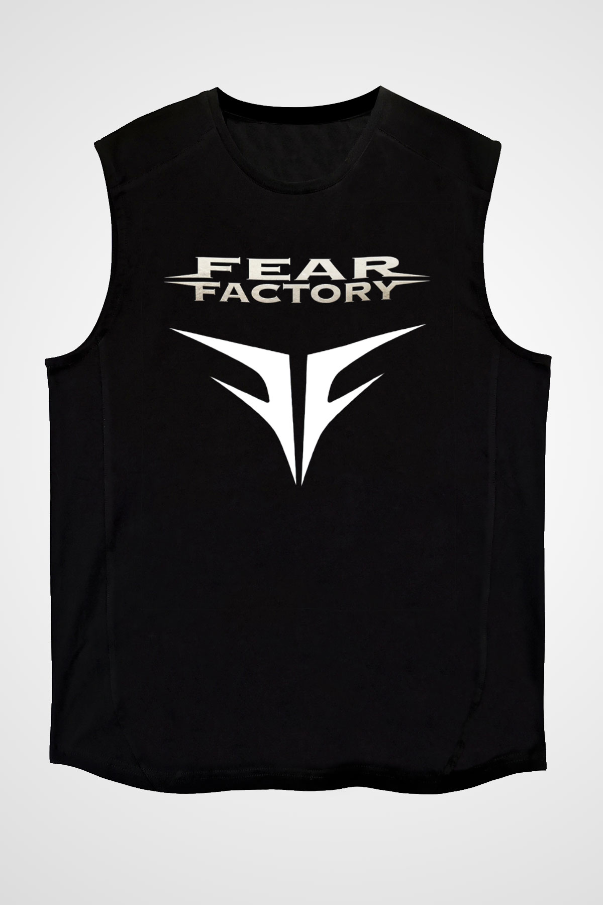 Fear Factory Siyah Unisex Kolsuz Tişört