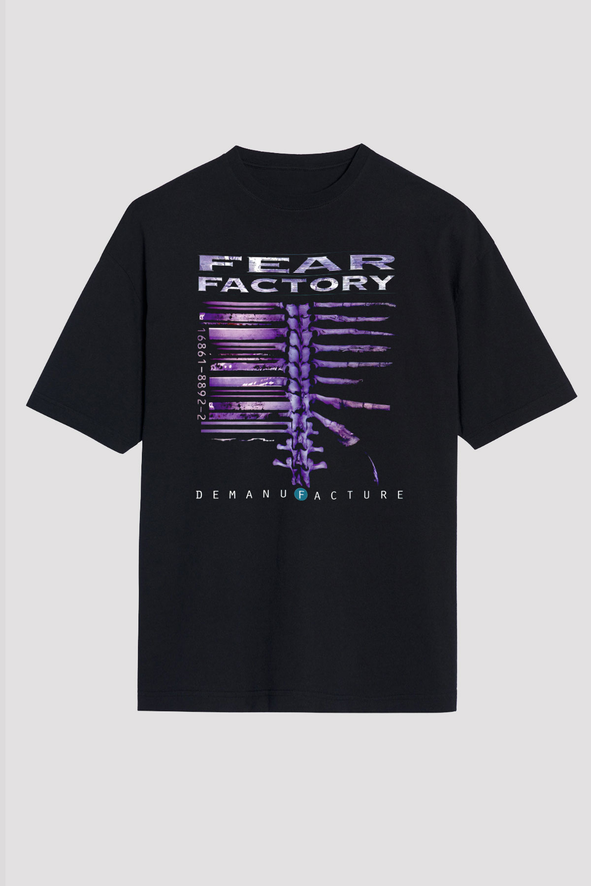 Fear Factory Siyah Unisex Tişört T-Shirt - TişörtFabrikası