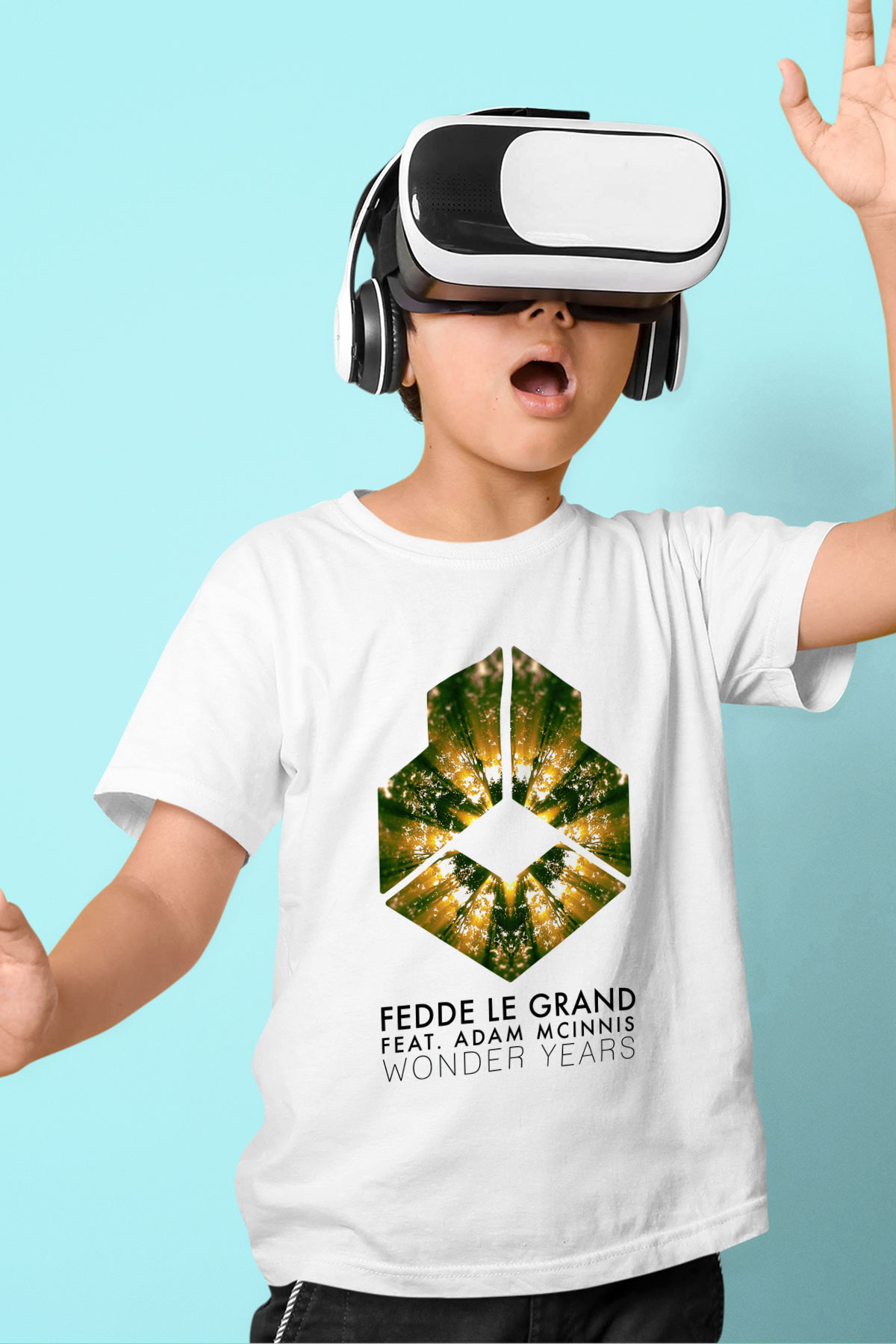 Fedde Le Grand Beyaz Unisex Çocuk Tişört