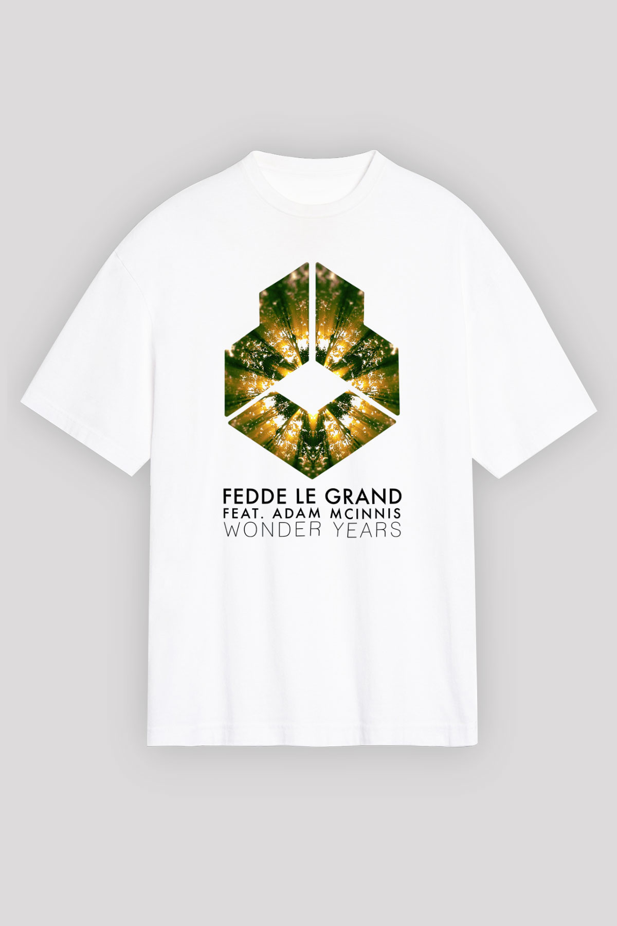 Fedde Le Grand Beyaz Unisex Tişört T-Shirt - TişörtFabrikası