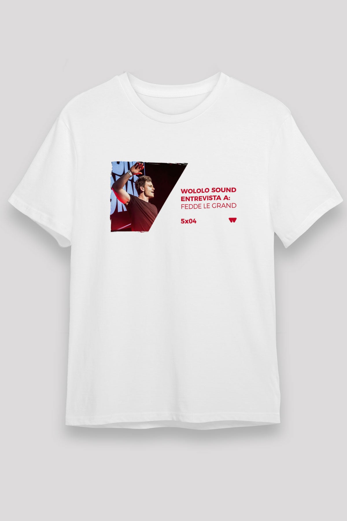 Fedde Le Grand Beyaz Unisex Tişört T-Shirt - TişörtFabrikası