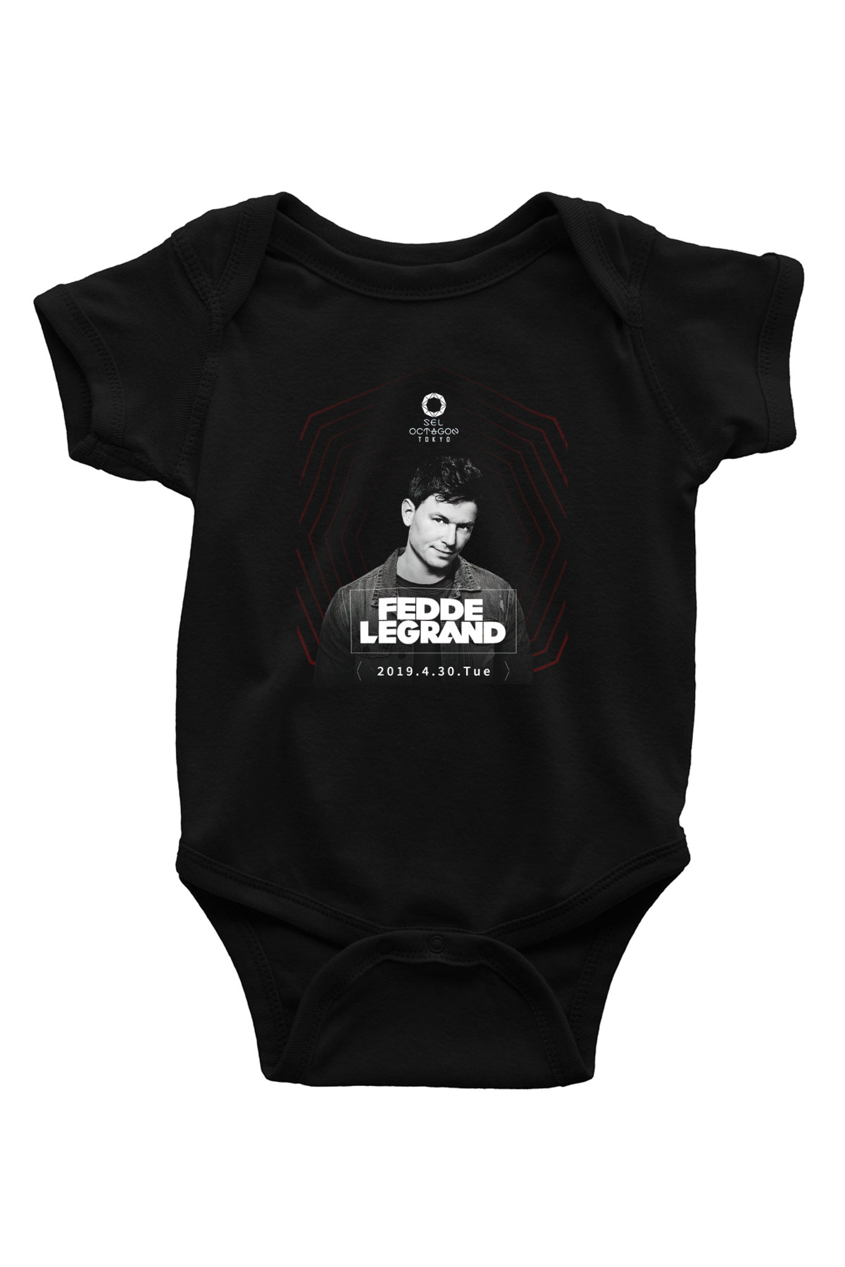 Fedde Le Grand Siyah Bebek Body - Zıbın