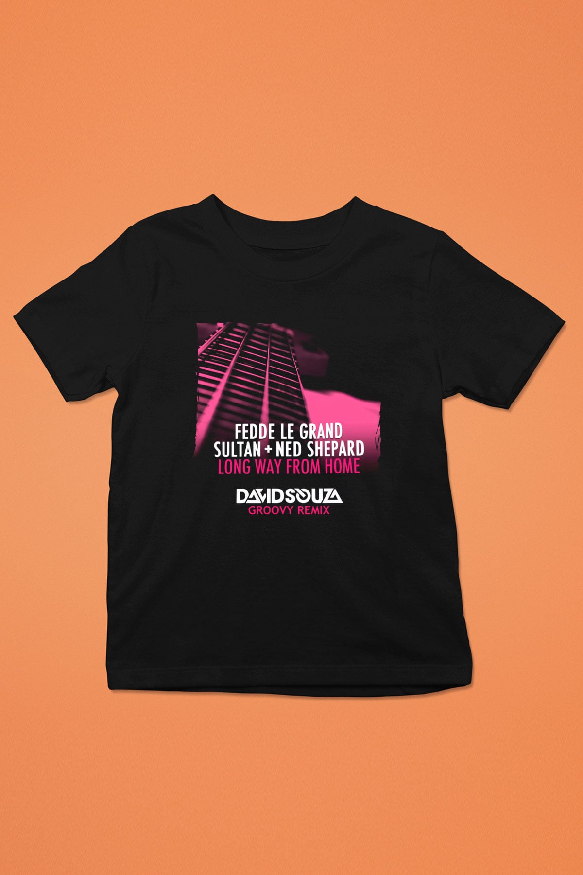 Fedde Le Grand Siyah Unisex Çocuk Tişört