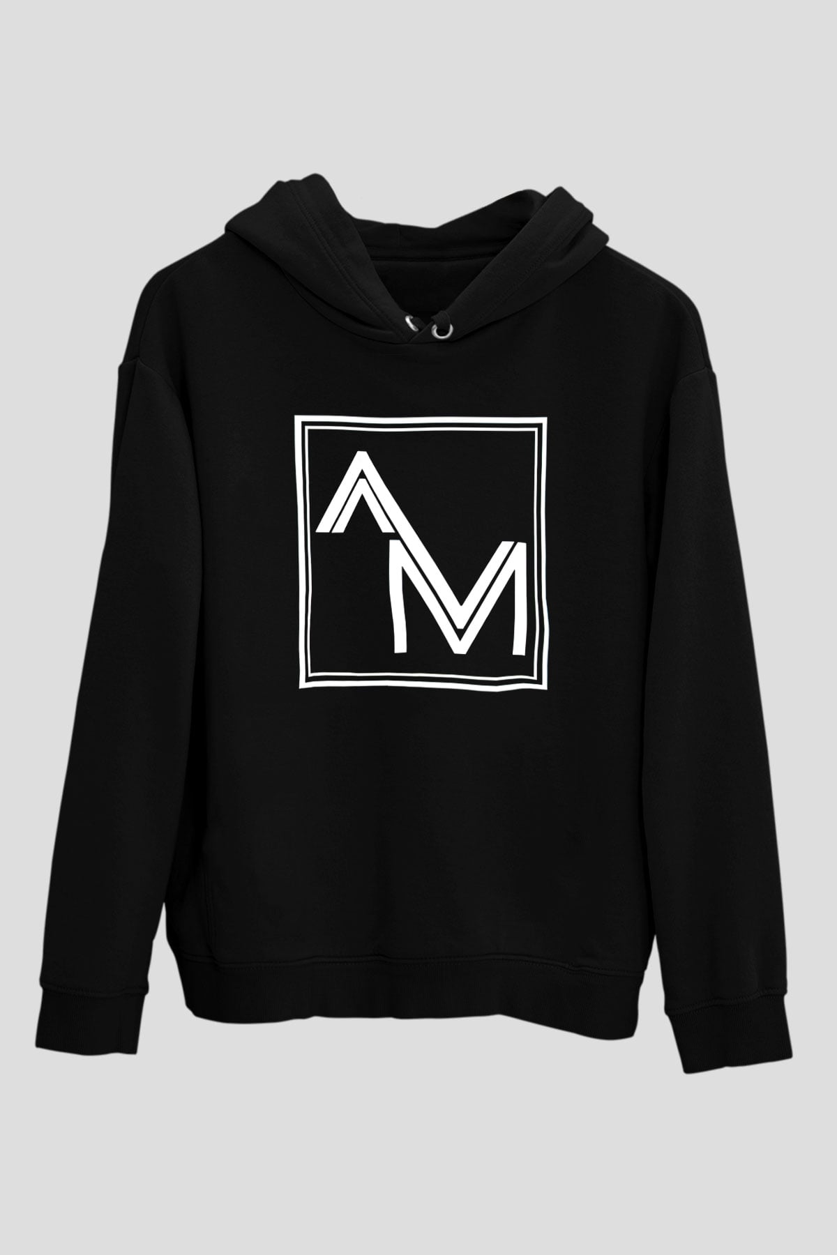 Fedde Le Grand Siyah Unisex Kapüşonlu Sweatshirt