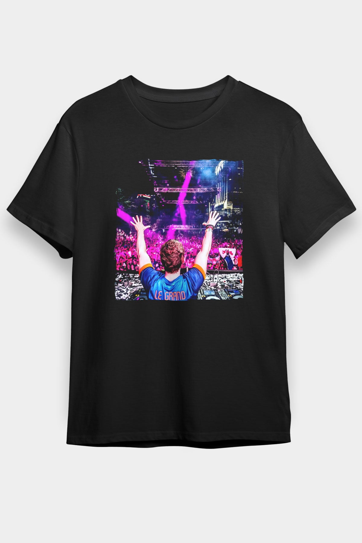 Fedde Le Grand Siyah Unisex Tişört T-Shirt - TişörtFabrikası