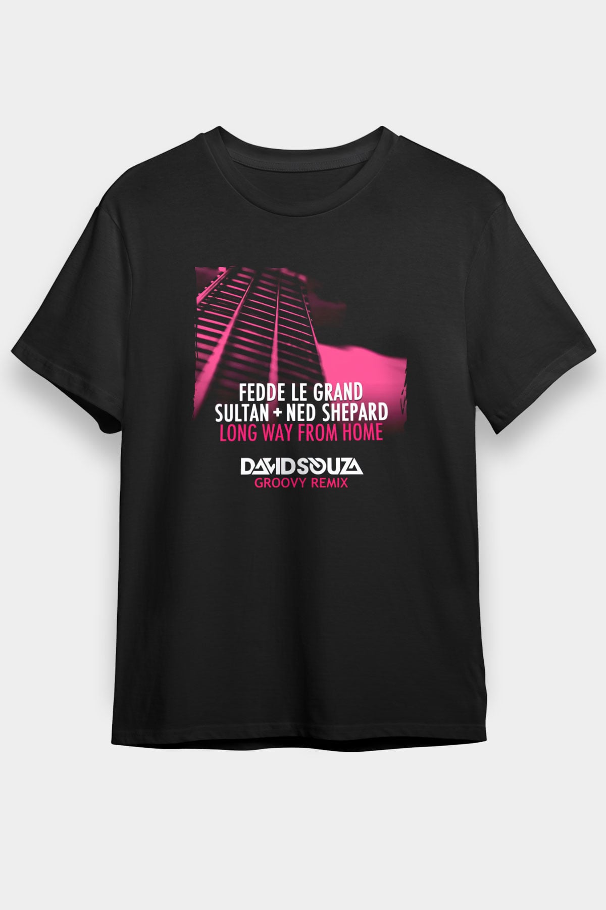 Fedde Le Grand Siyah Unisex Tişört T-Shirt - TişörtFabrikası