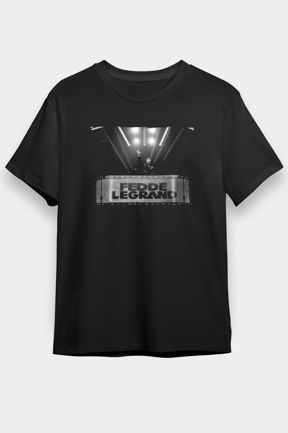Fedde Le Grand Siyah Unisex Tişört T-Shirt - TişörtFabrikası
