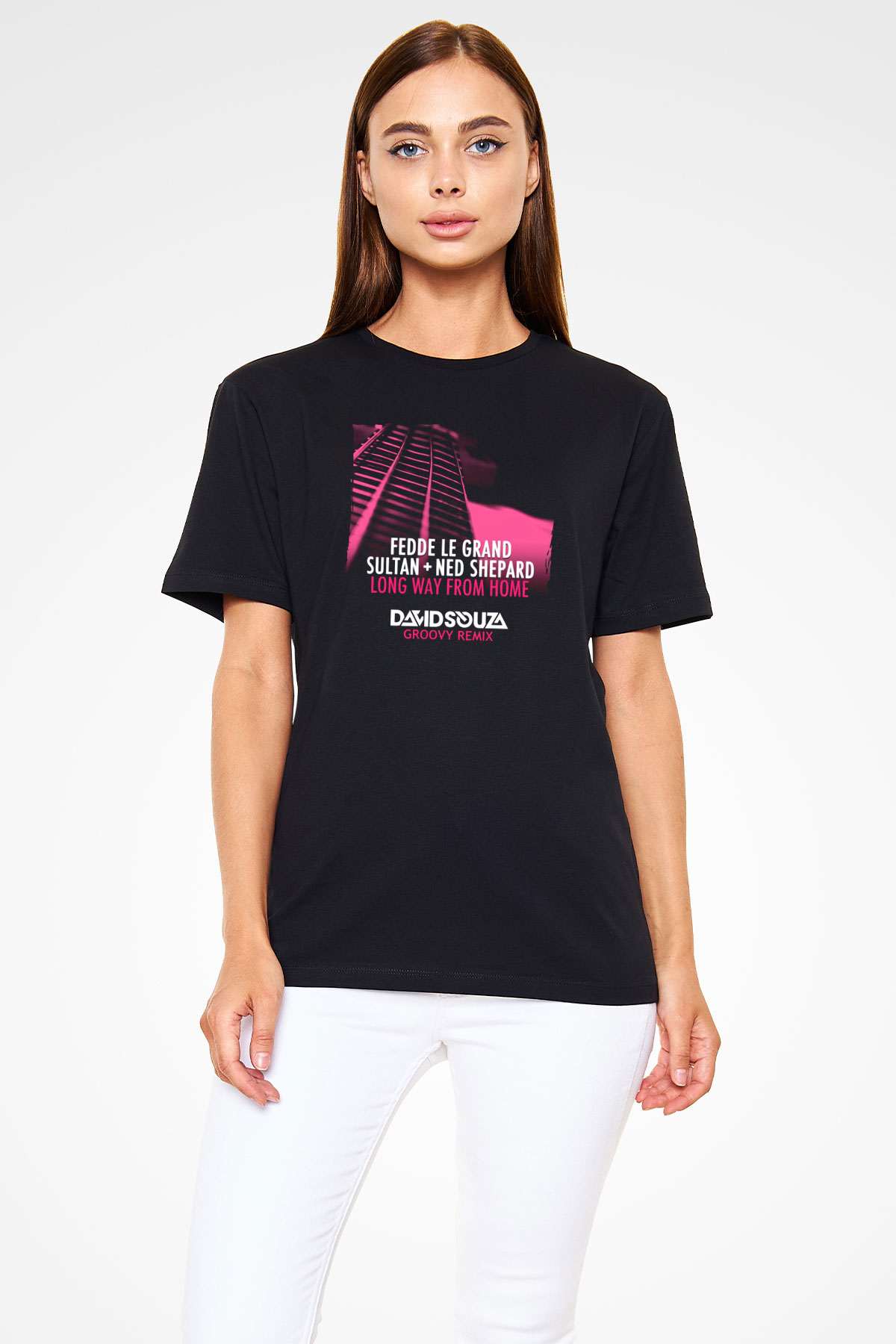 Fedde Le Grand Siyah Unisex Tişört T-Shirt - TişörtFabrikası