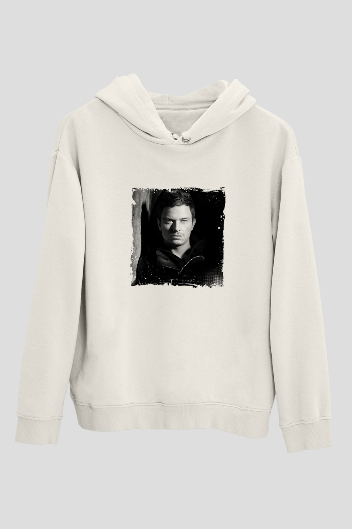 Fedde Le GrandBaskılı Beyaz Hoodie