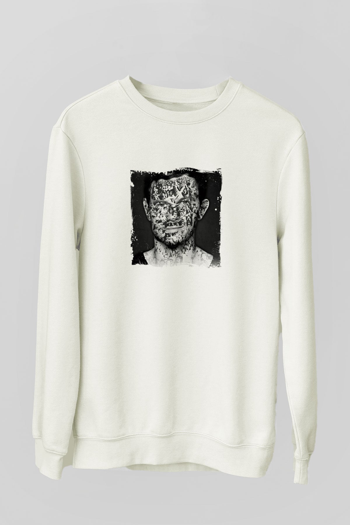 Fedde Le GrandBaskılı Beyaz Sweatshirt