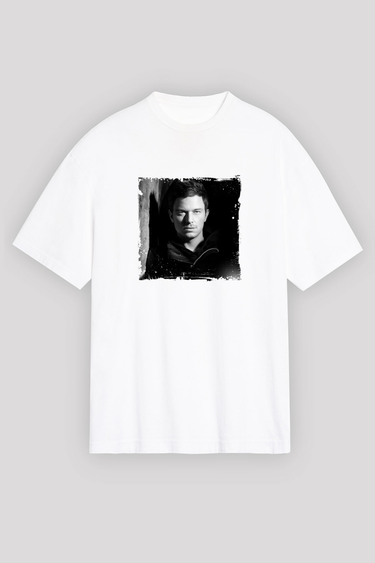 Fedde Le GrandBaskılı Beyaz Tişört