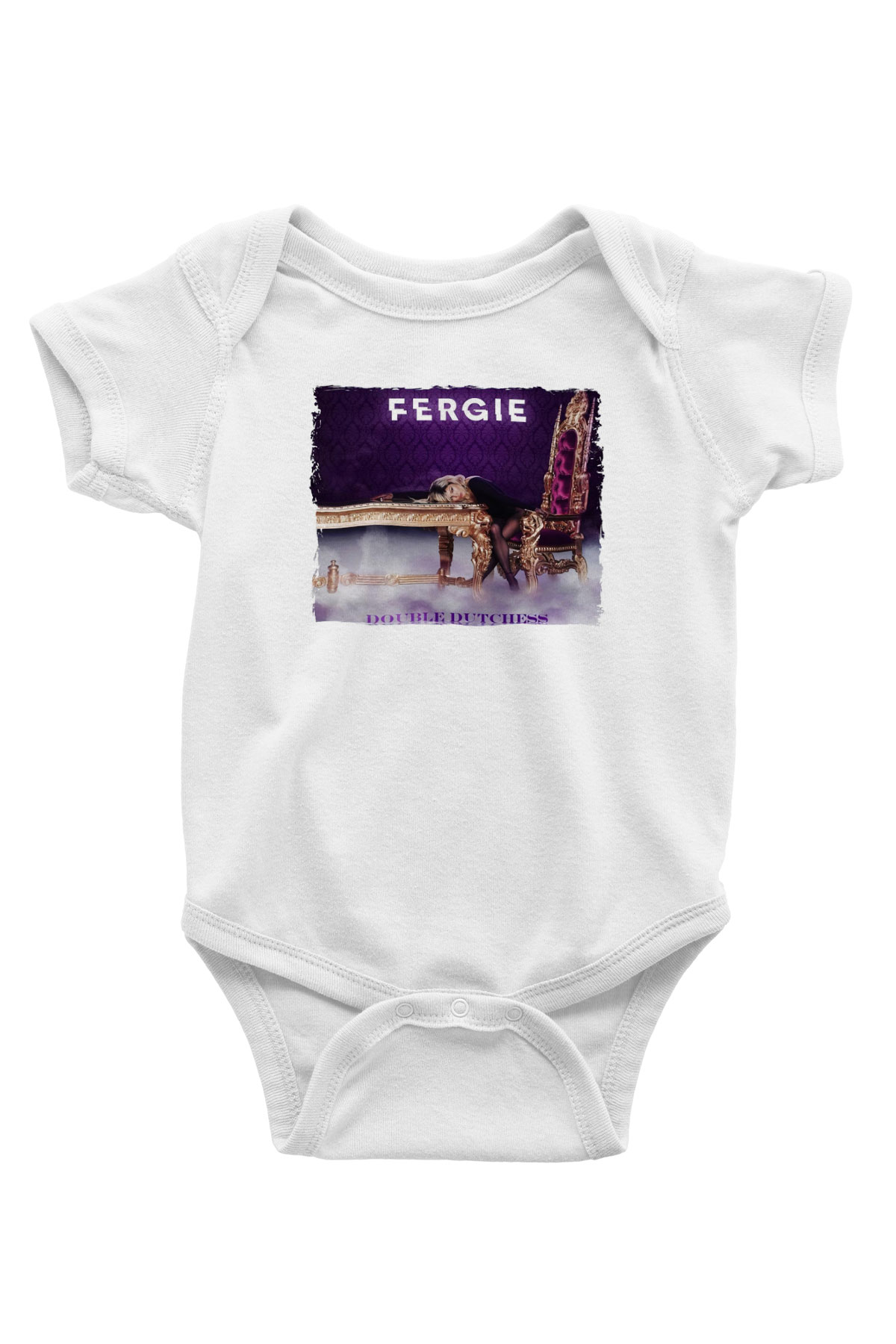Fergie Beyaz Bebek Body - Zıbın