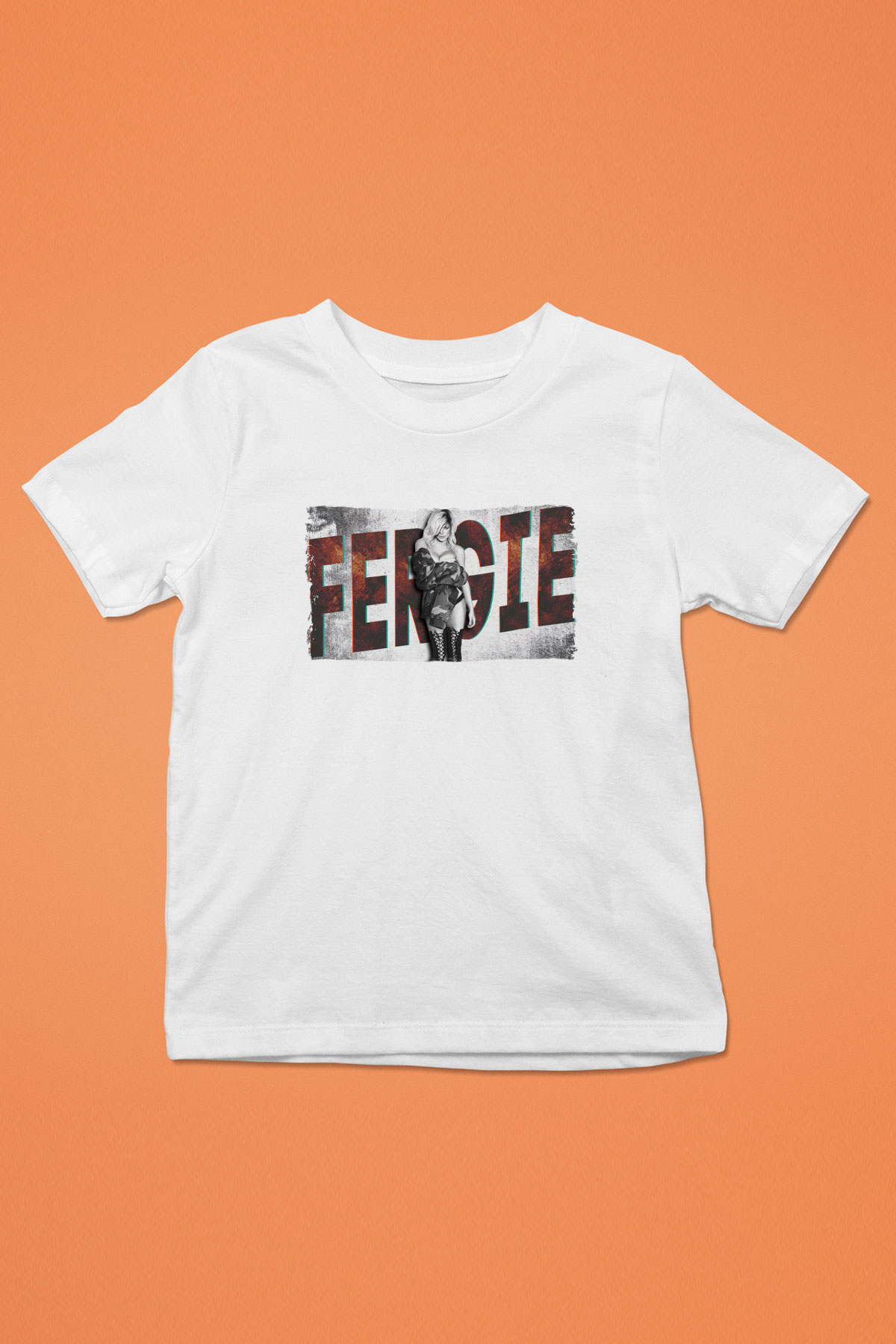 Fergie Beyaz Unisex Çocuk Tişört