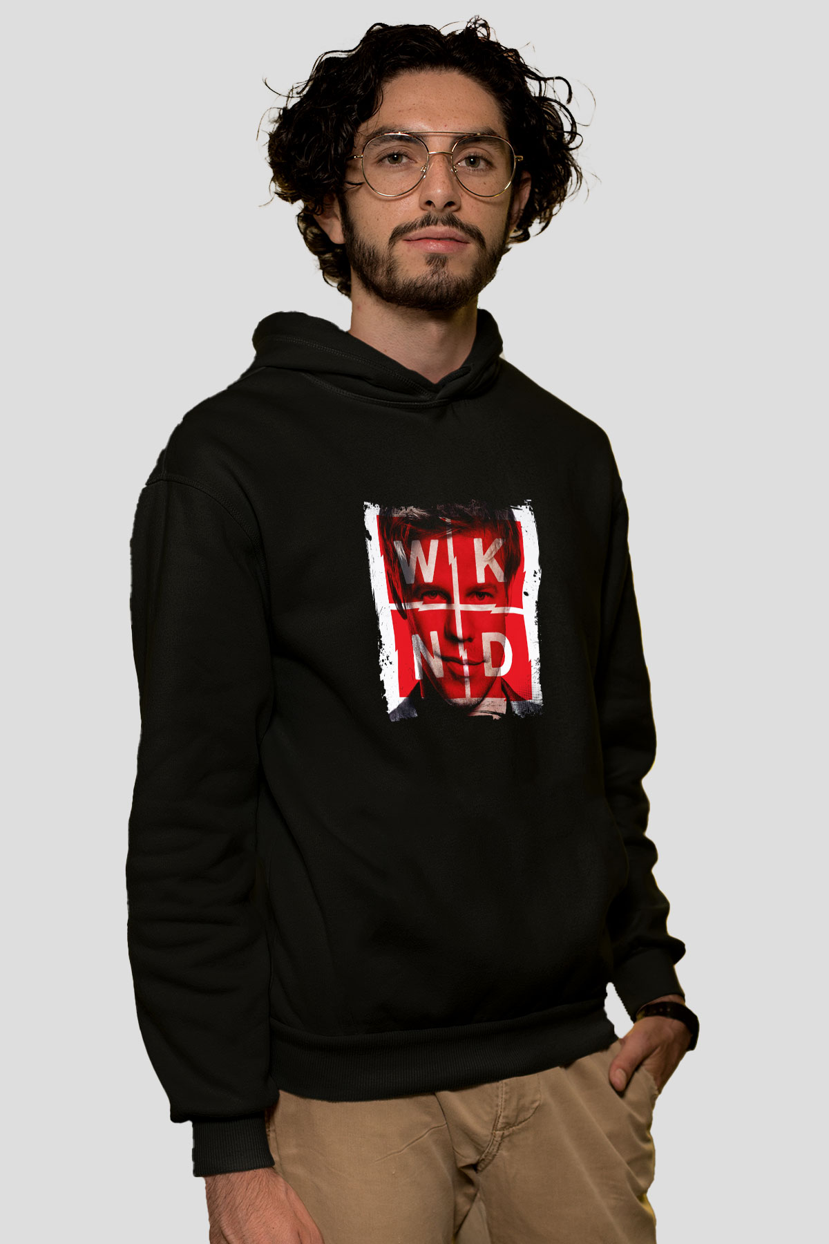 Ferry Corsten Baskılı Unisex Siyah Hoodie