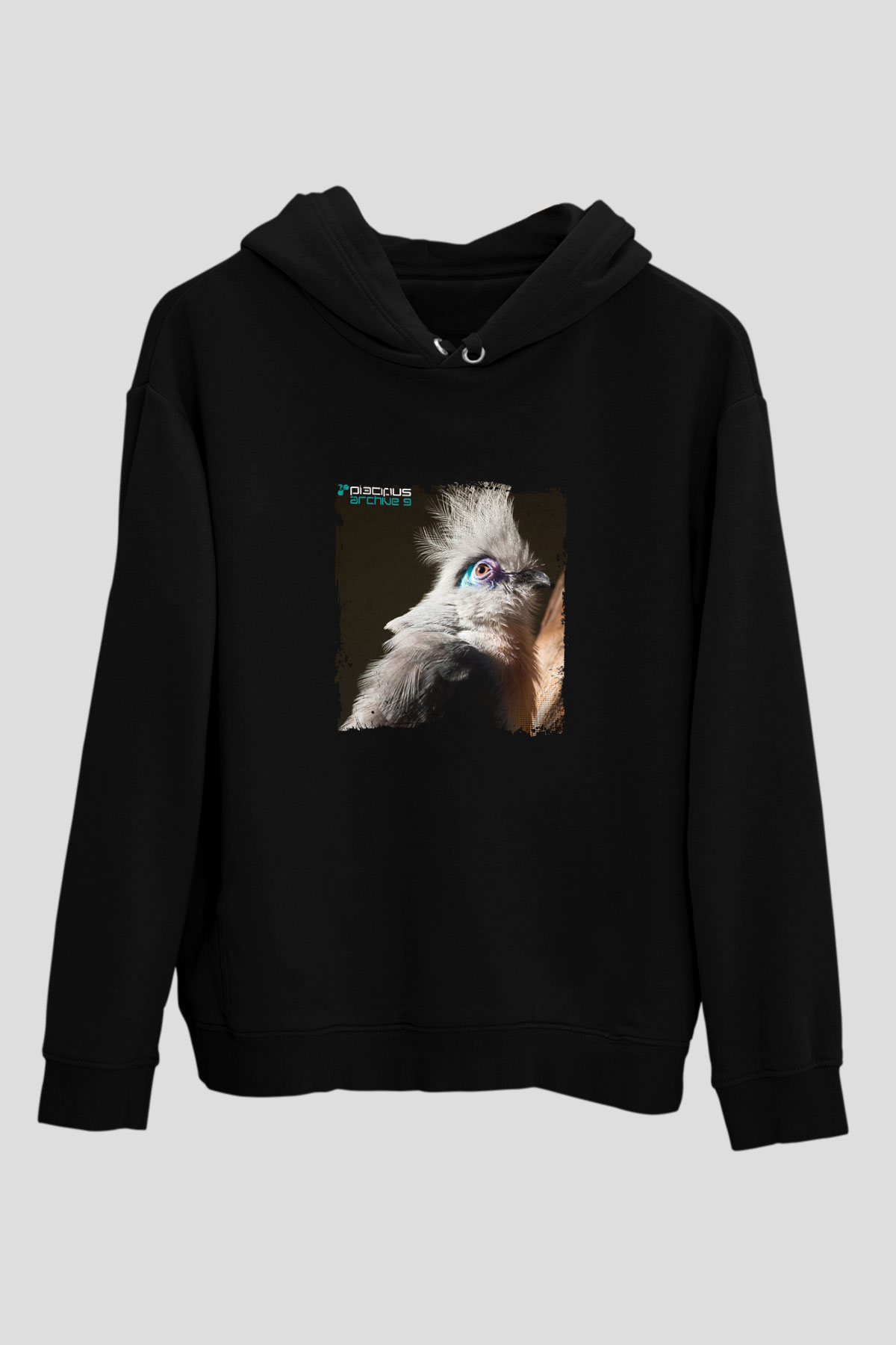 Ferry Corsten Baskılı Unisex Siyah Hoodie