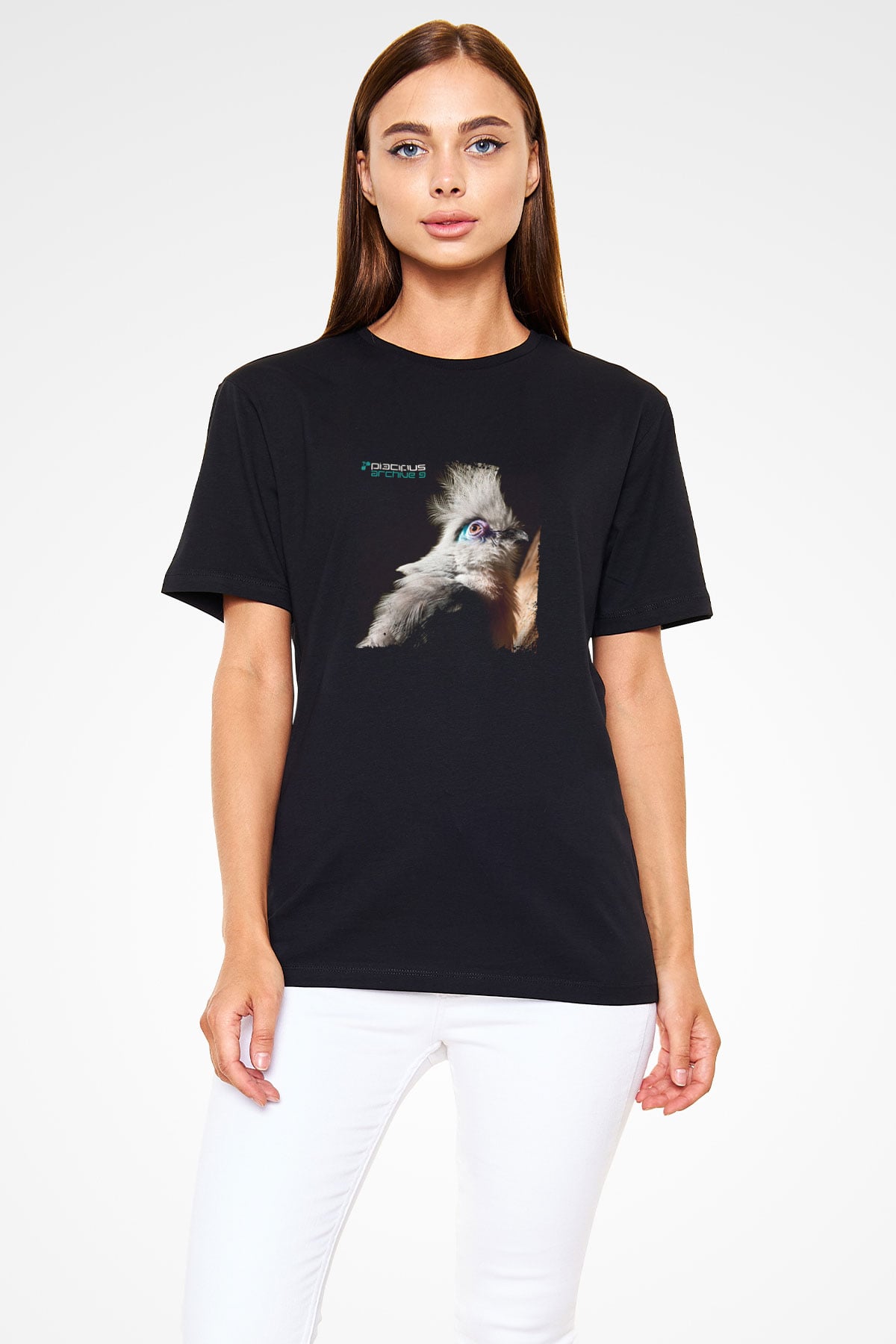 Ferry Corsten Baskılı Unisex Siyah Tişört