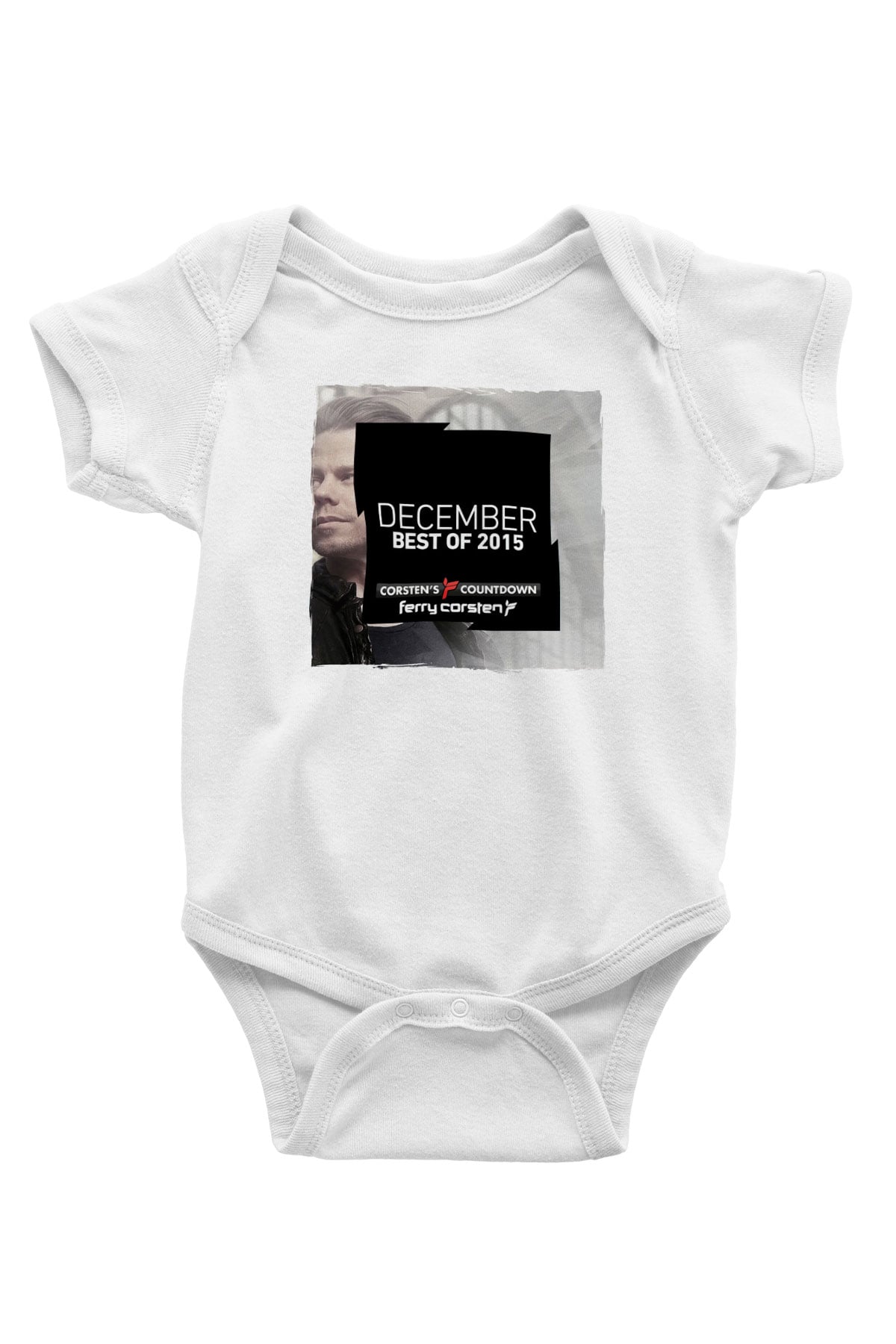 Ferry Corsten Beyaz Bebek Body - Zıbın