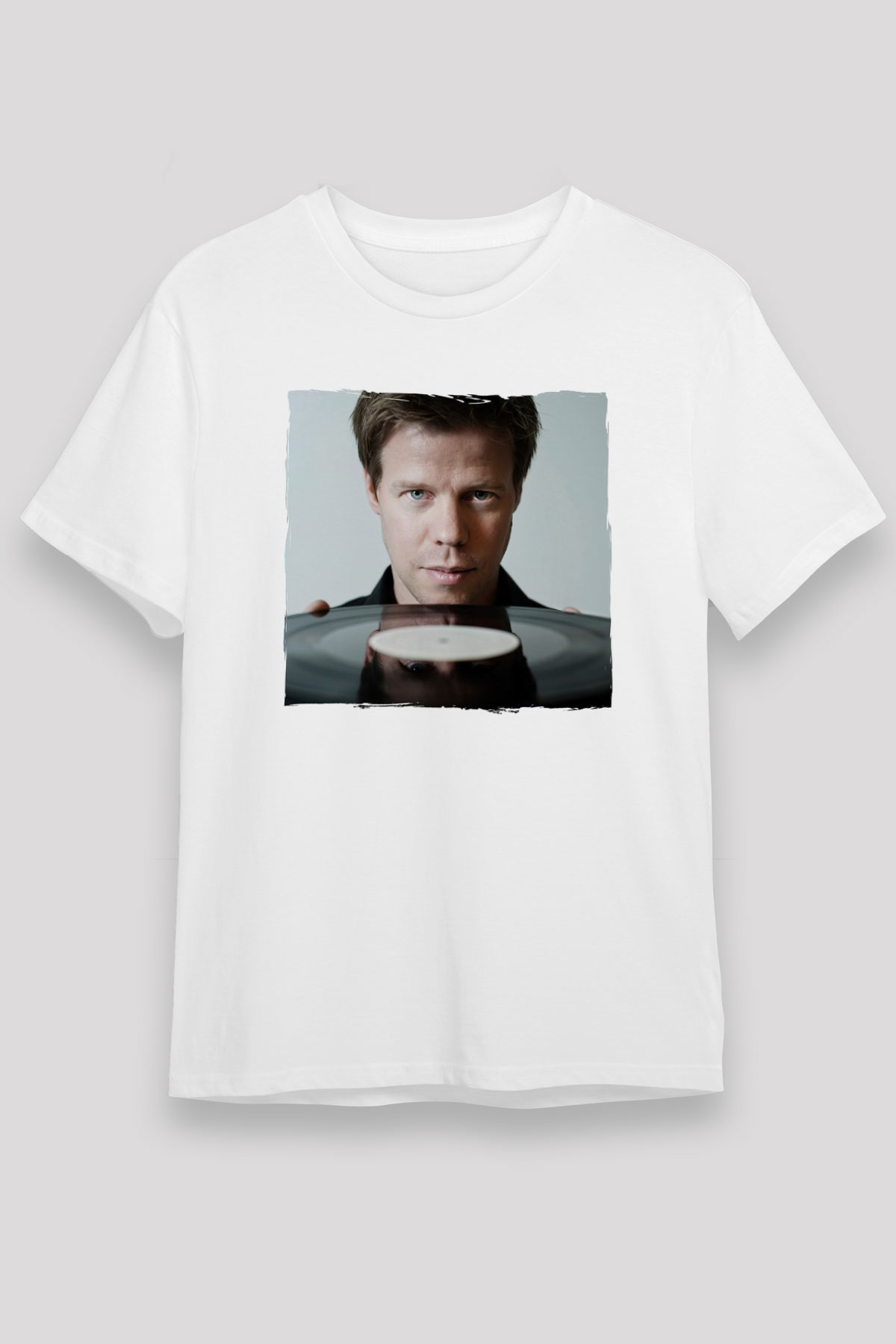Ferry Corsten Beyaz Unisex Tişört T-Shirt - TişörtFabrikası