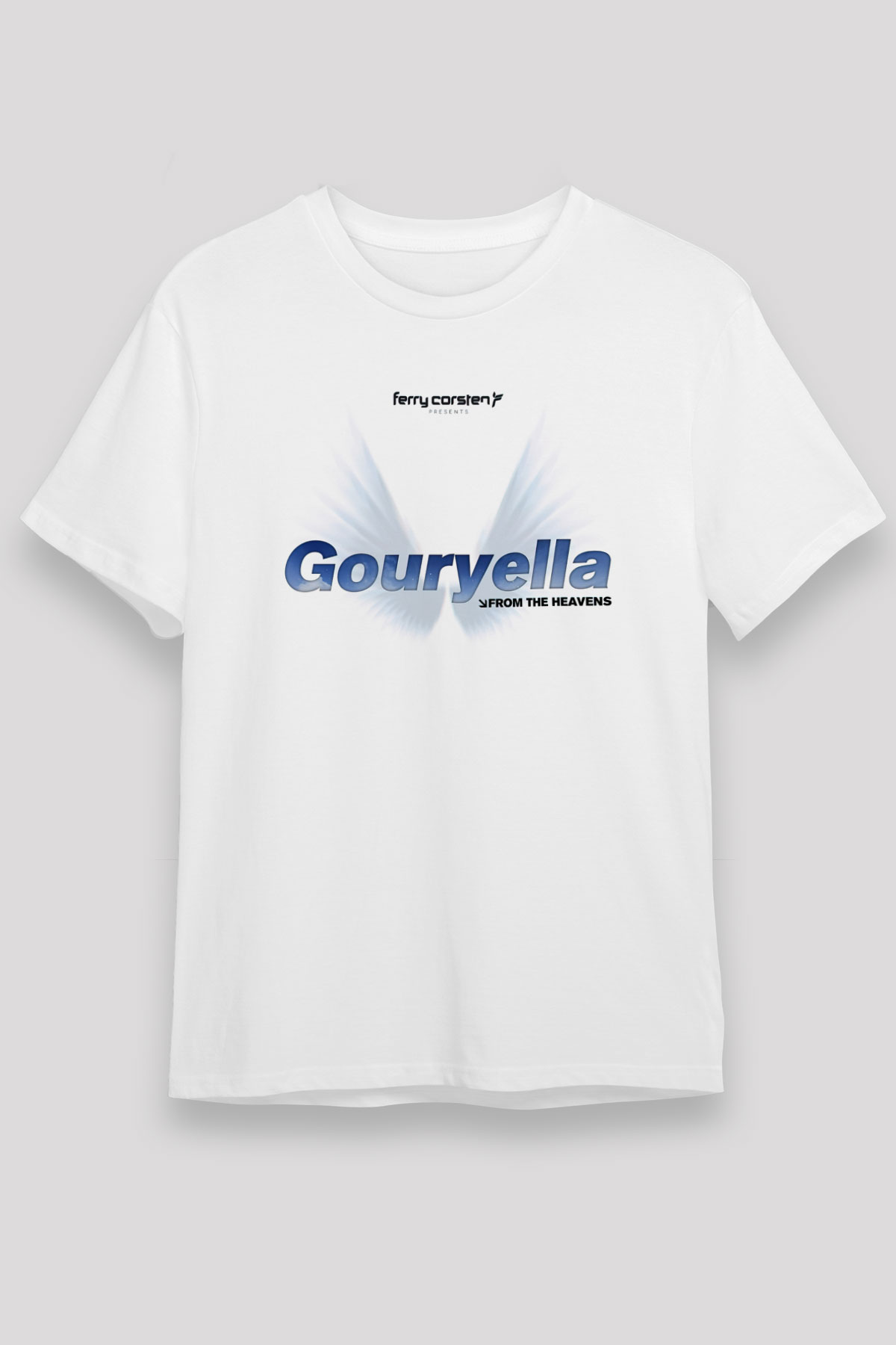 Ferry Corsten Beyaz Unisex Tişört T-Shirt - TişörtFabrikası