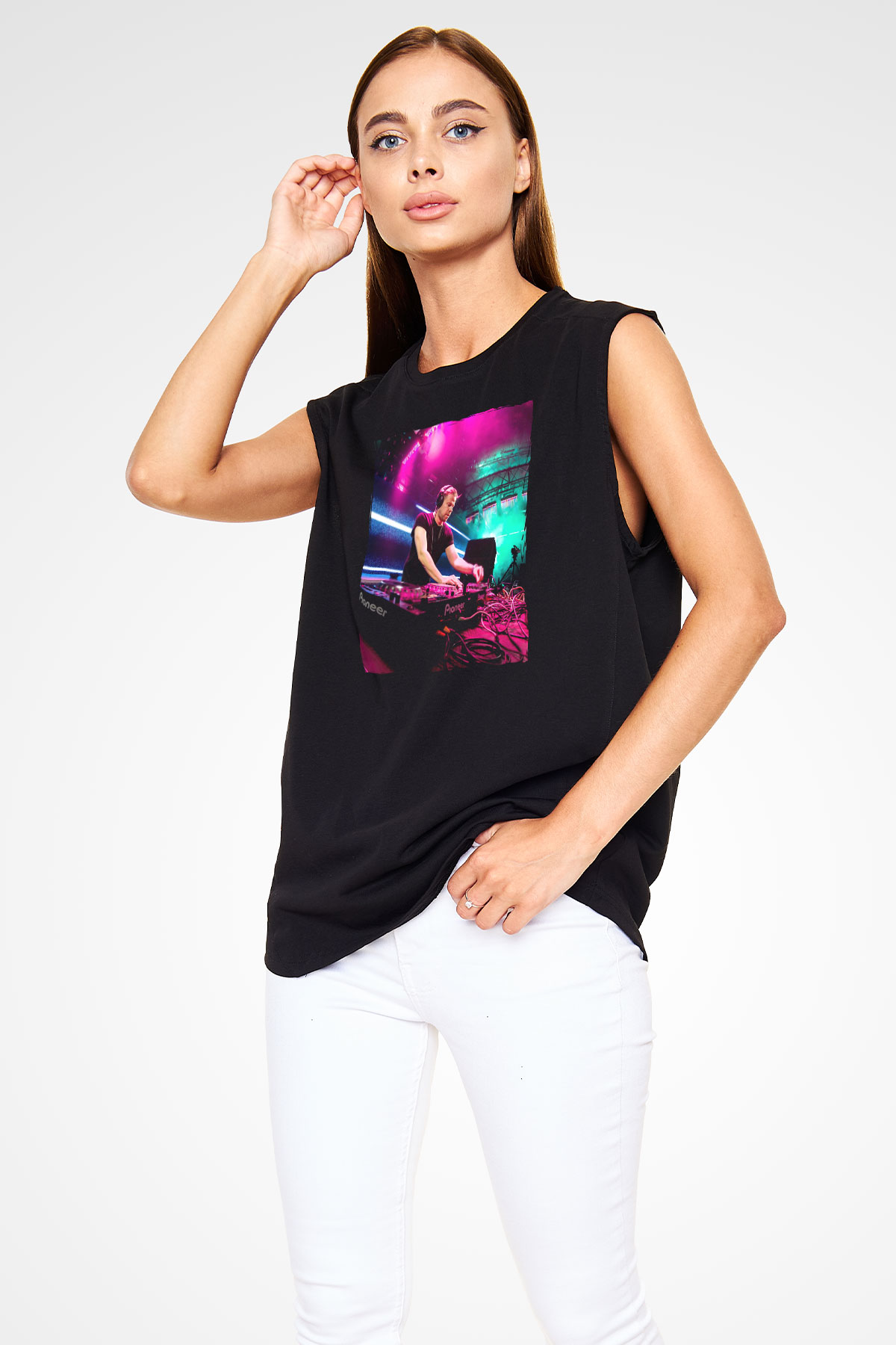 Ferry Corsten Siyah Unisex Kolsuz Tişört
