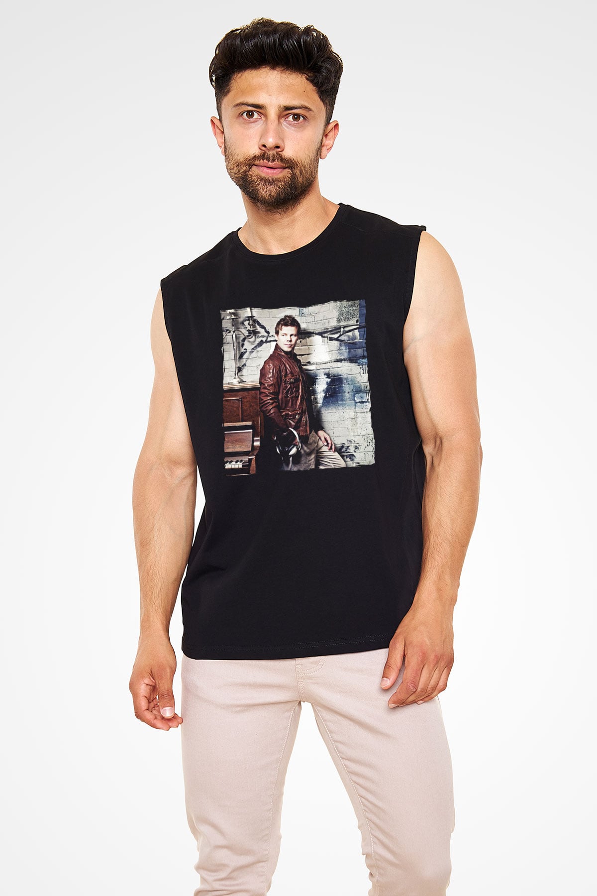 Ferry Corsten Siyah Unisex Kolsuz Tişört