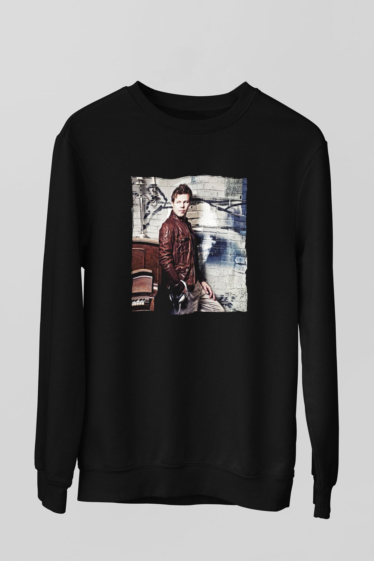 Ferry Corsten Siyah Unisex Sweatshirt