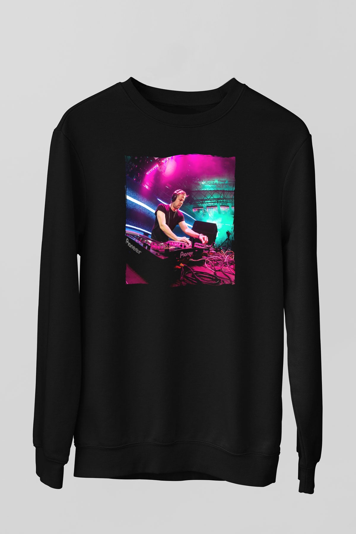 Ferry Corsten Siyah Unisex Sweatshirt