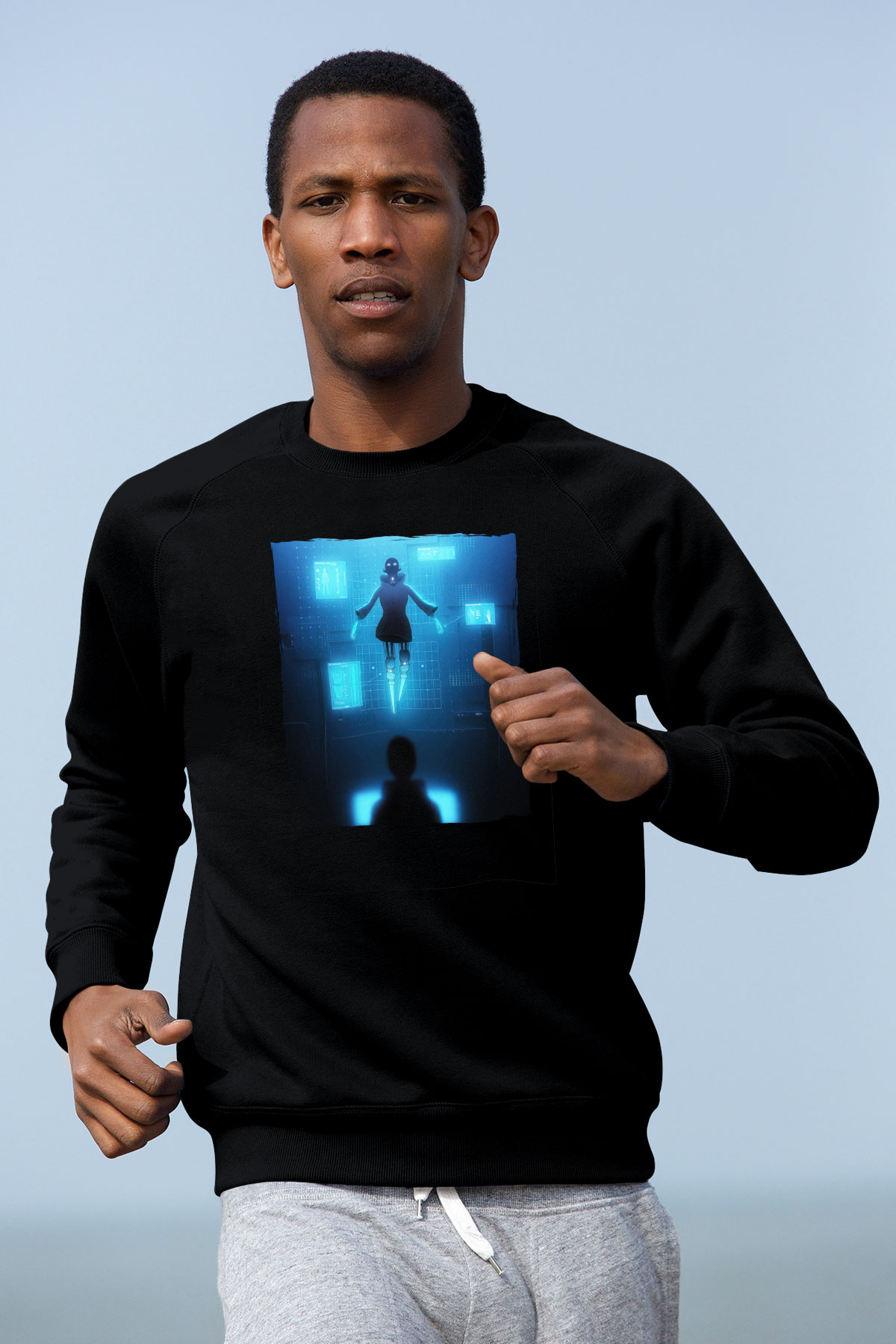 Ferry Corsten Siyah Unisex Sweatshirt