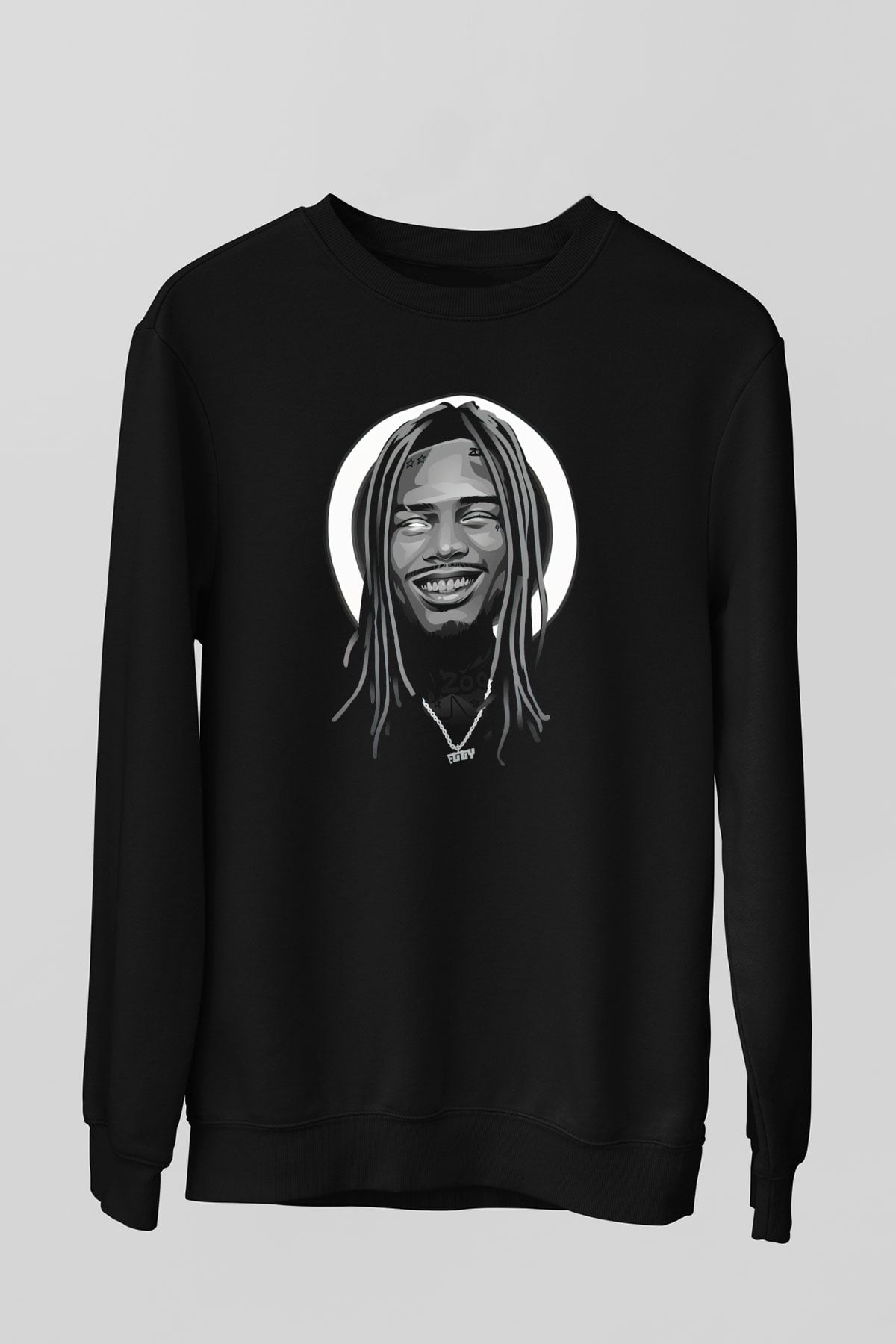 Fetty Wap Siyah Unisex Sweatshirt