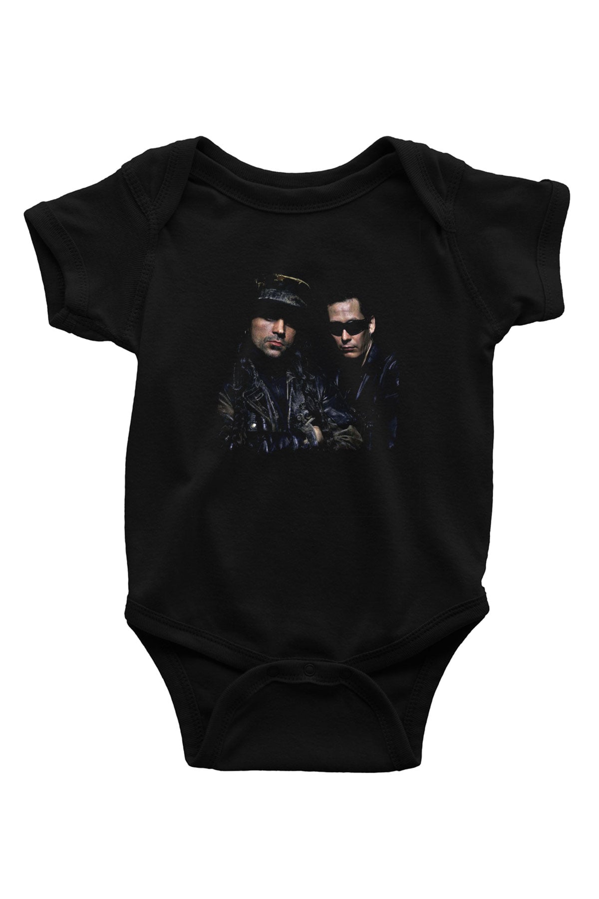 Fields of the Nephilim Baskılı Unisex Siyah Bebek Body - Zıbın