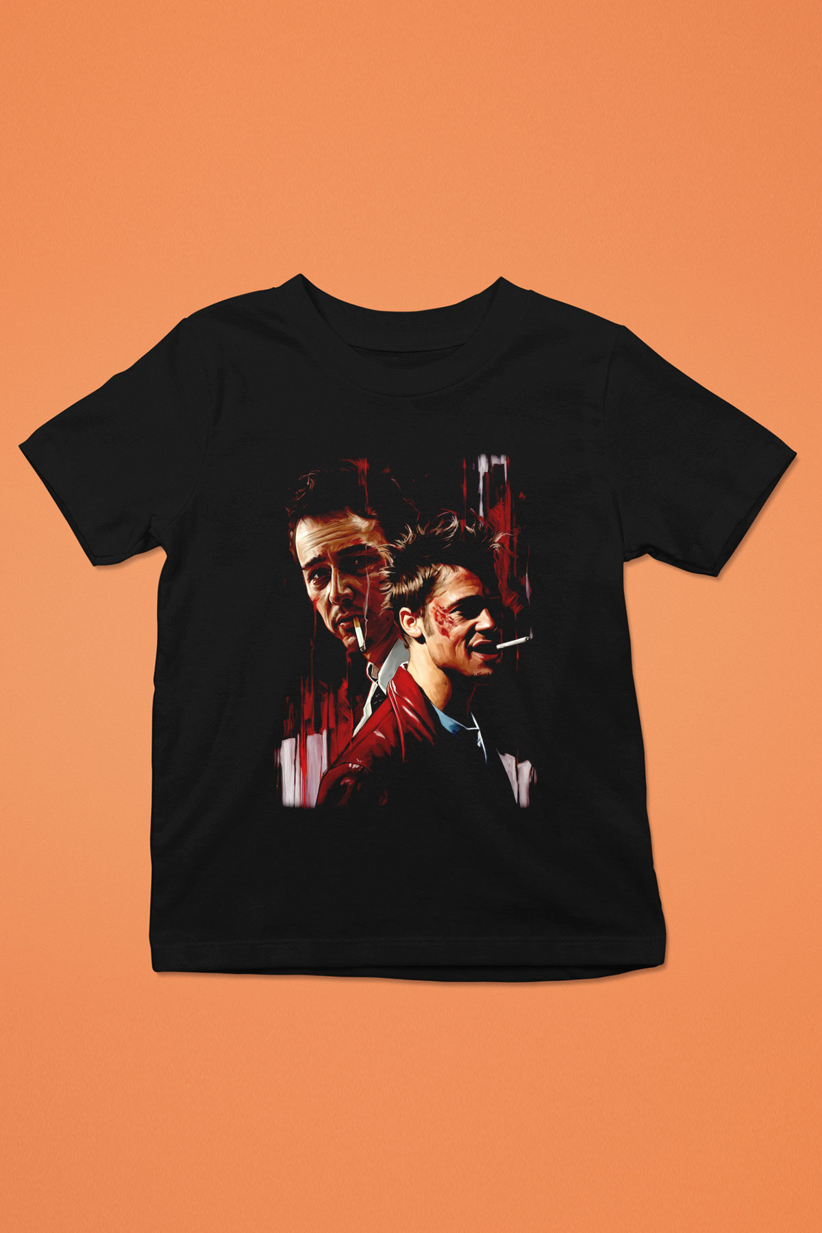 Fight Club Dövüş Klubü Siyah Unisex  Çocuk Tişört