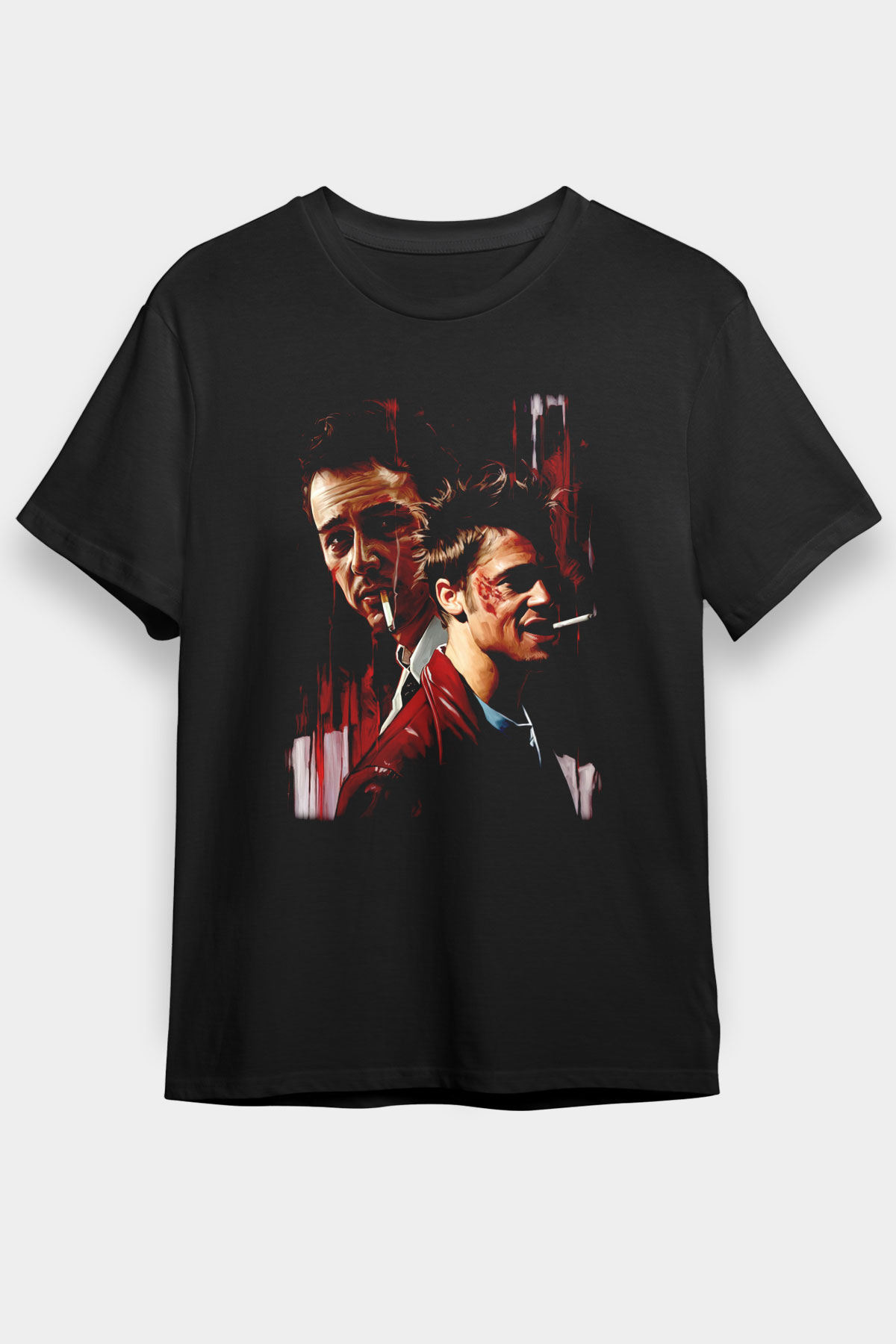 Fight Club Dövüş Klubü Siyah Unisex Tişört