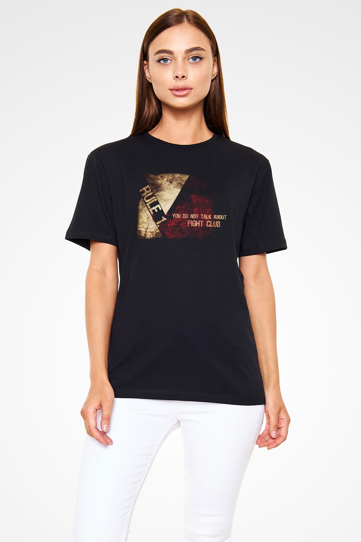Fight Club Dövüş Klubü Siyah Unisex Tişört