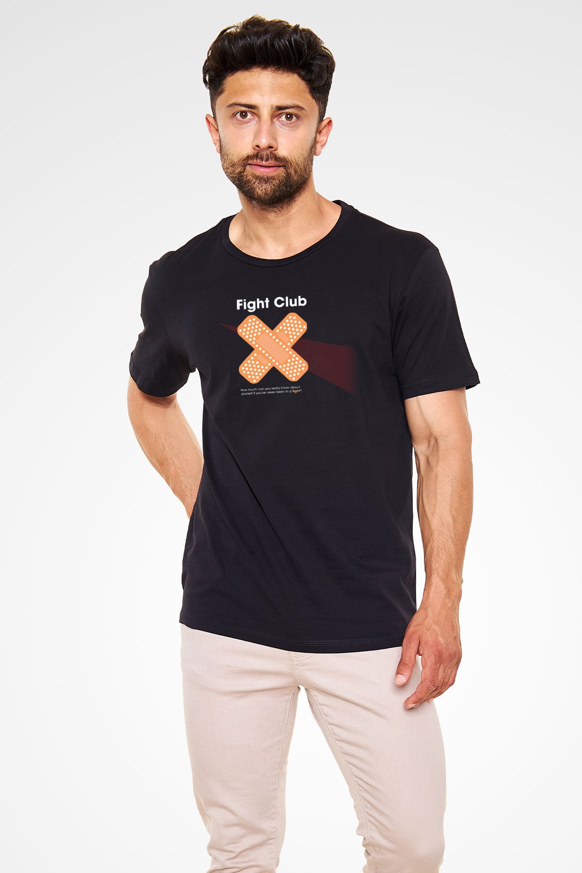 Fight Club Dövüş Klubü Siyah Unisex Tişört