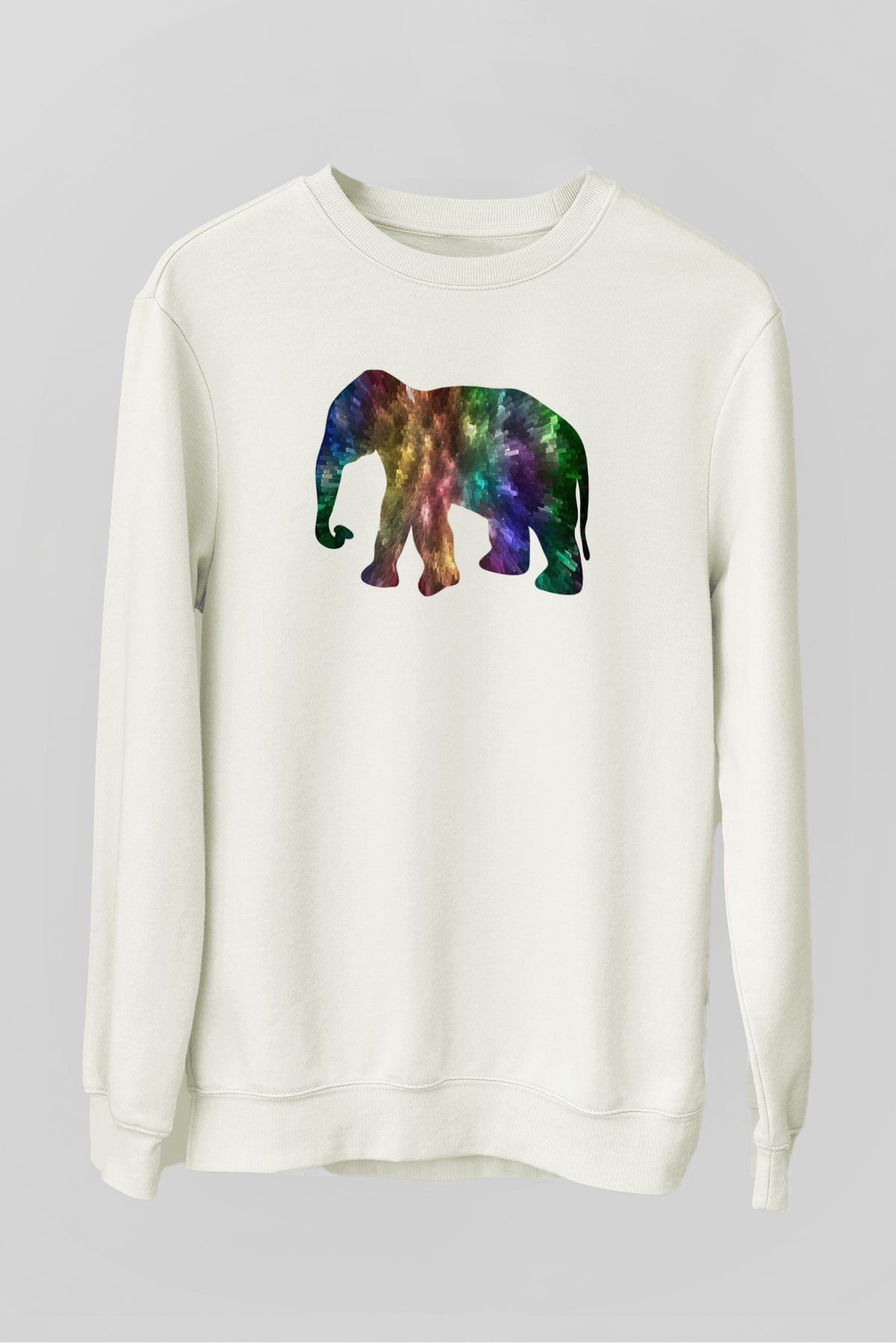 Fil Beyaz Unisex Sweatshirt