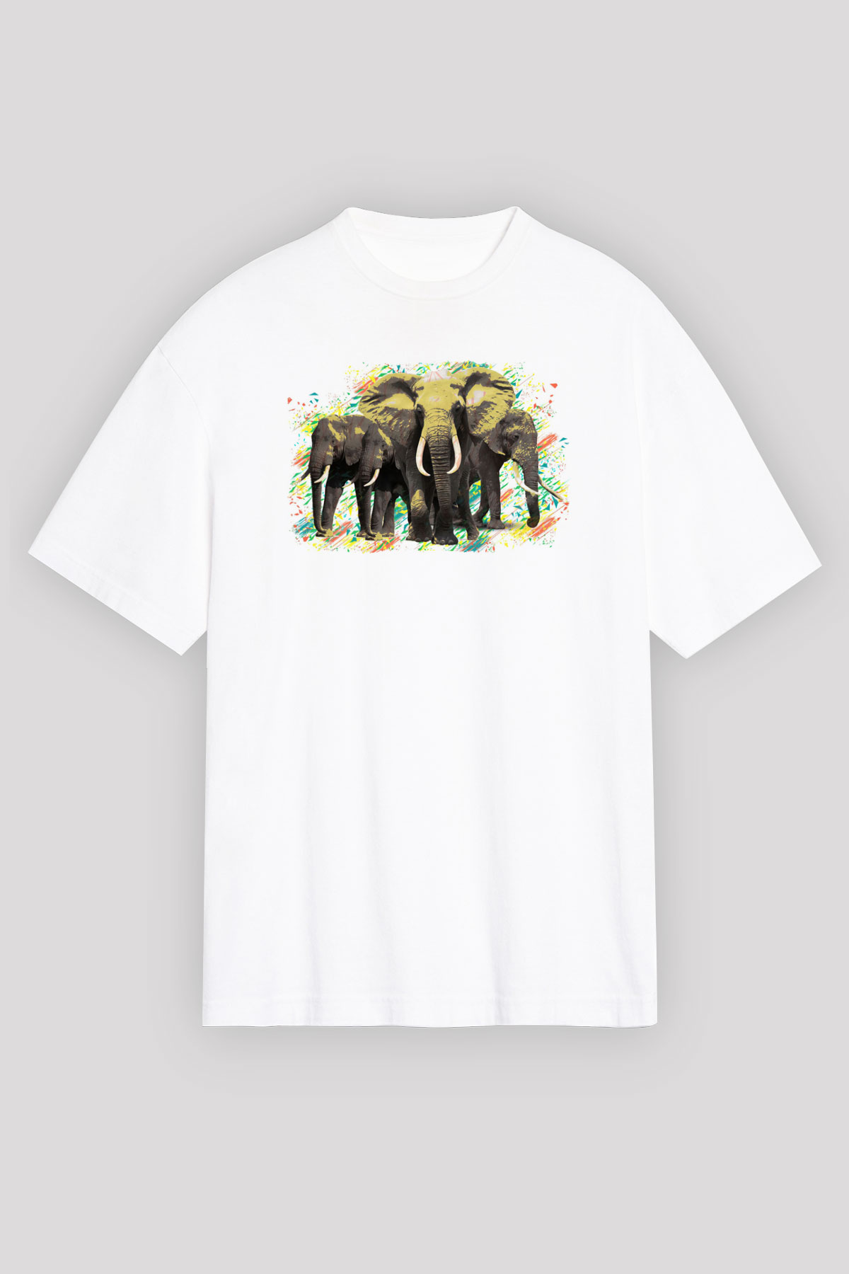 Fil Beyaz Unisex Tişört T-Shirt - TişörtFabrikası
