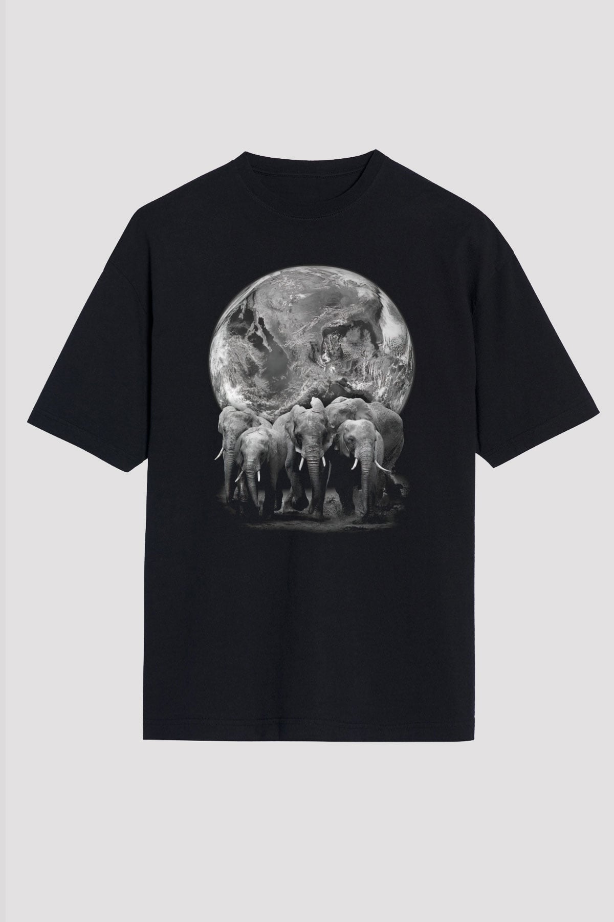 Fil Siyah Unisex Tişört T-Shirt - TişörtFabrikası