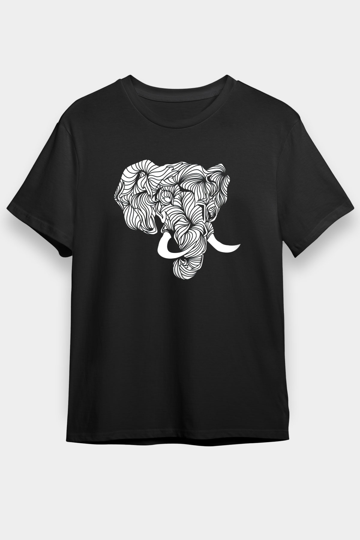 Fil Siyah Unisex Tişört T-Shirt - TişörtFabrikası