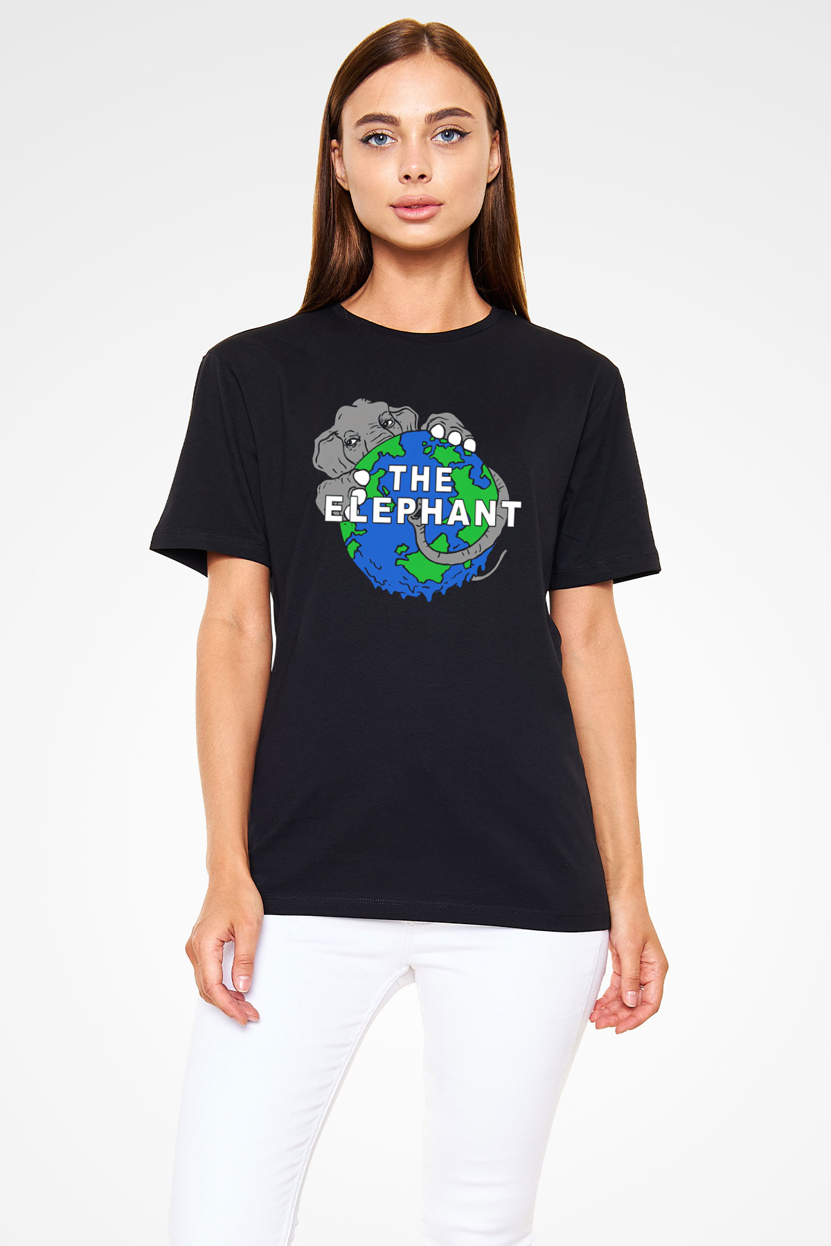 Fil Siyah Unisex Tişört T-Shirt - TişörtFabrikası