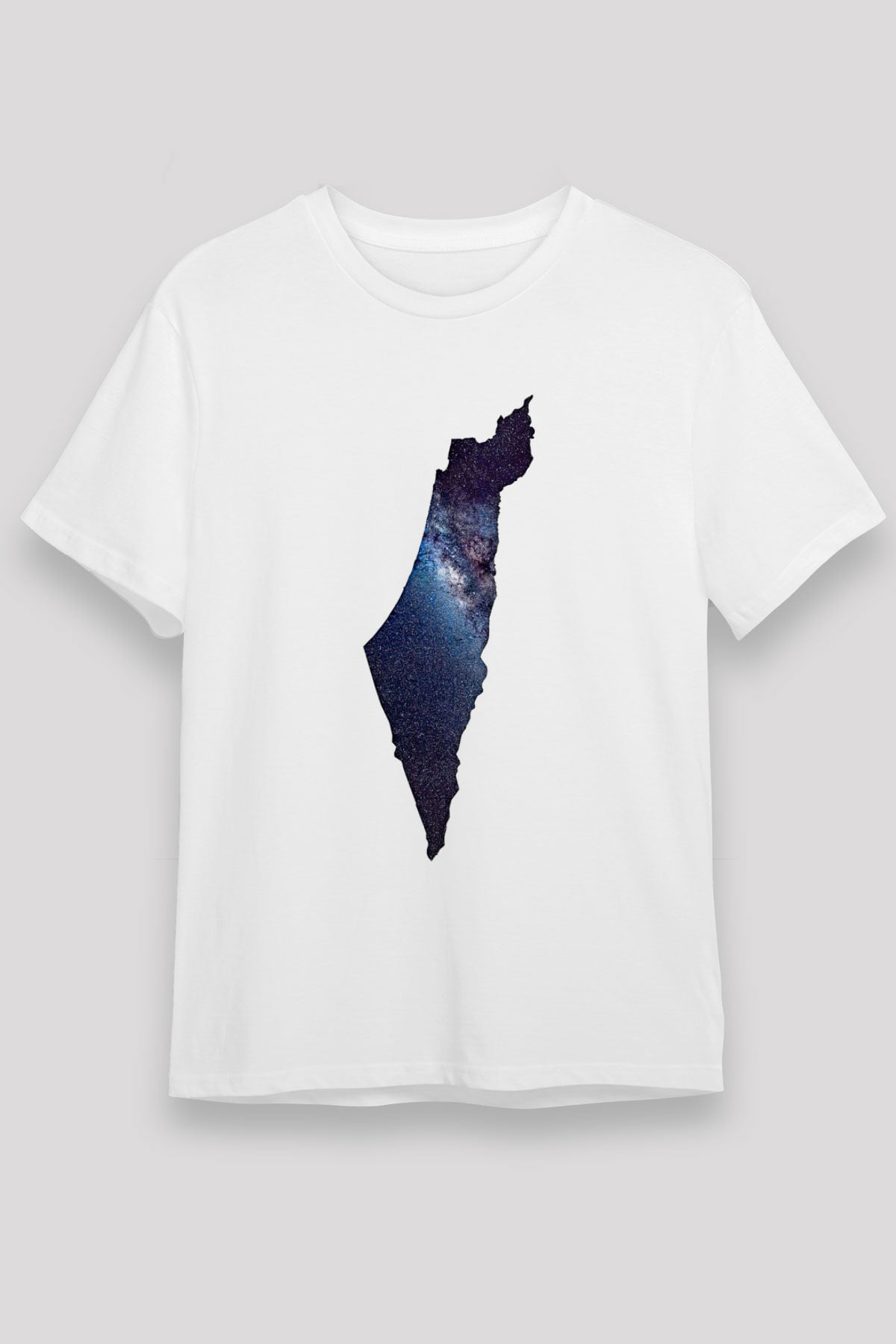 Filistin Baskılı Unisex Beyaz Tişört - Tshirt