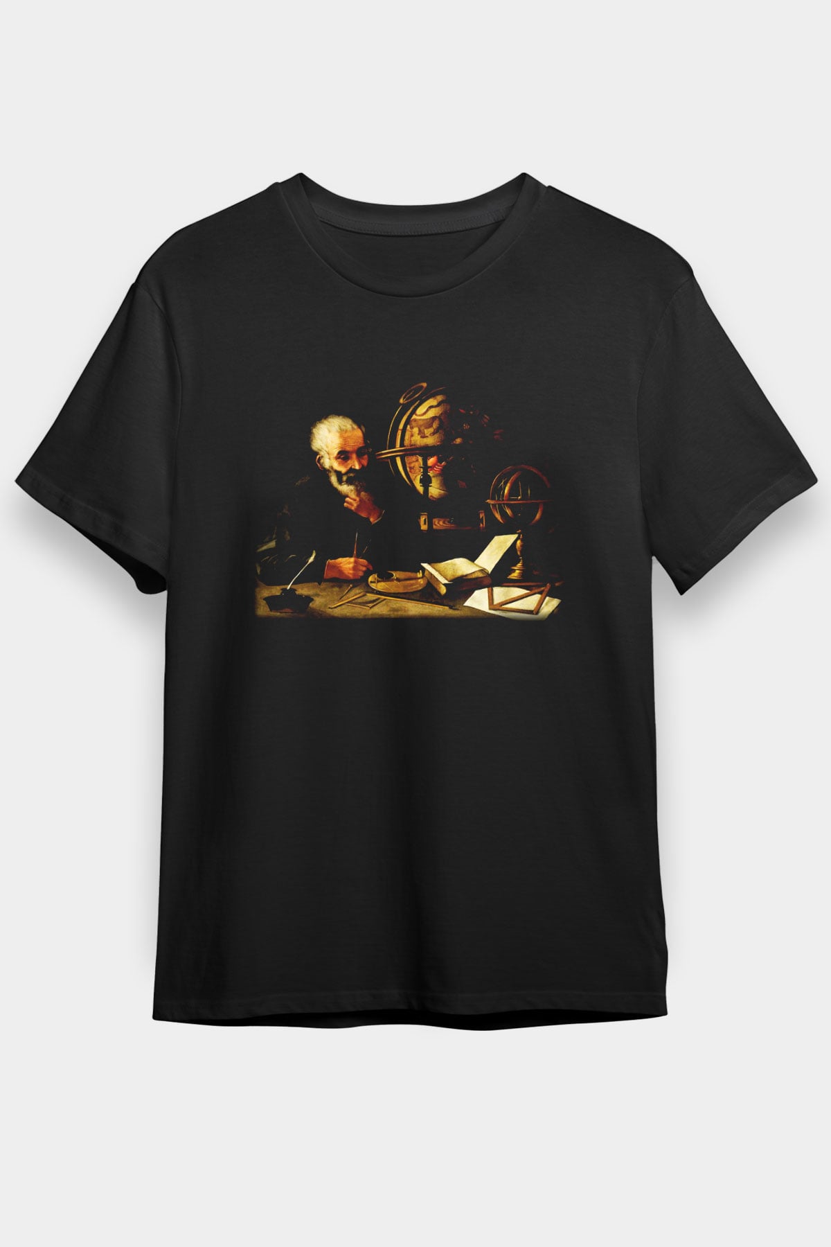 Filozof Siyah Unisex Tişört T-Shirt - TişörtFabrikası
