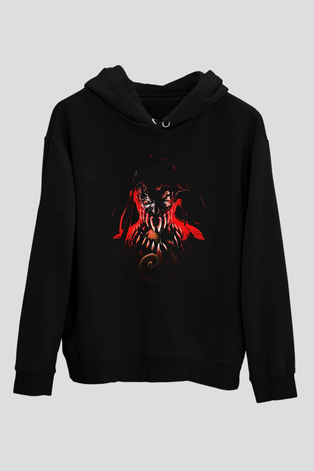 Finn Balor Baskılı Unisex Siyah Hoodie