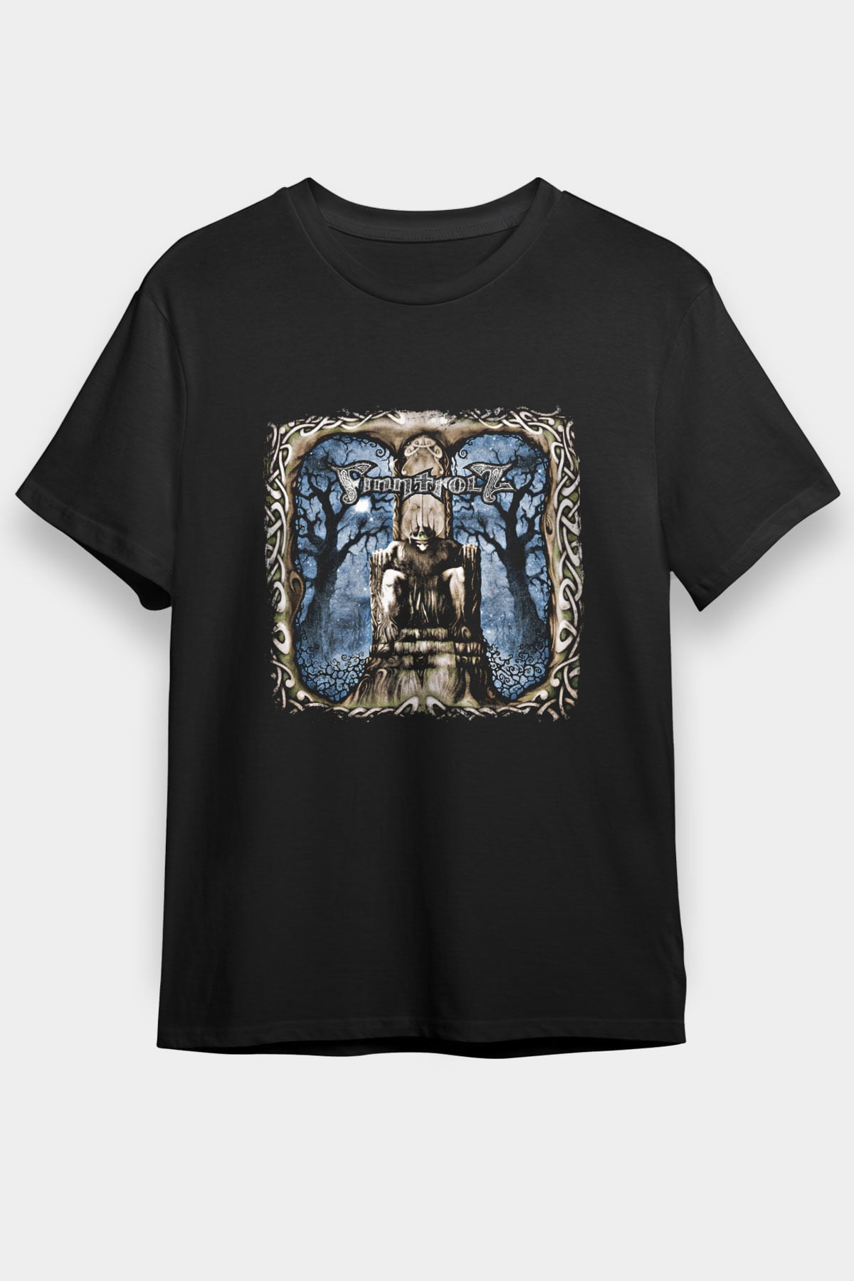 Finntroll Baskılı Unisex Siyah Tişört